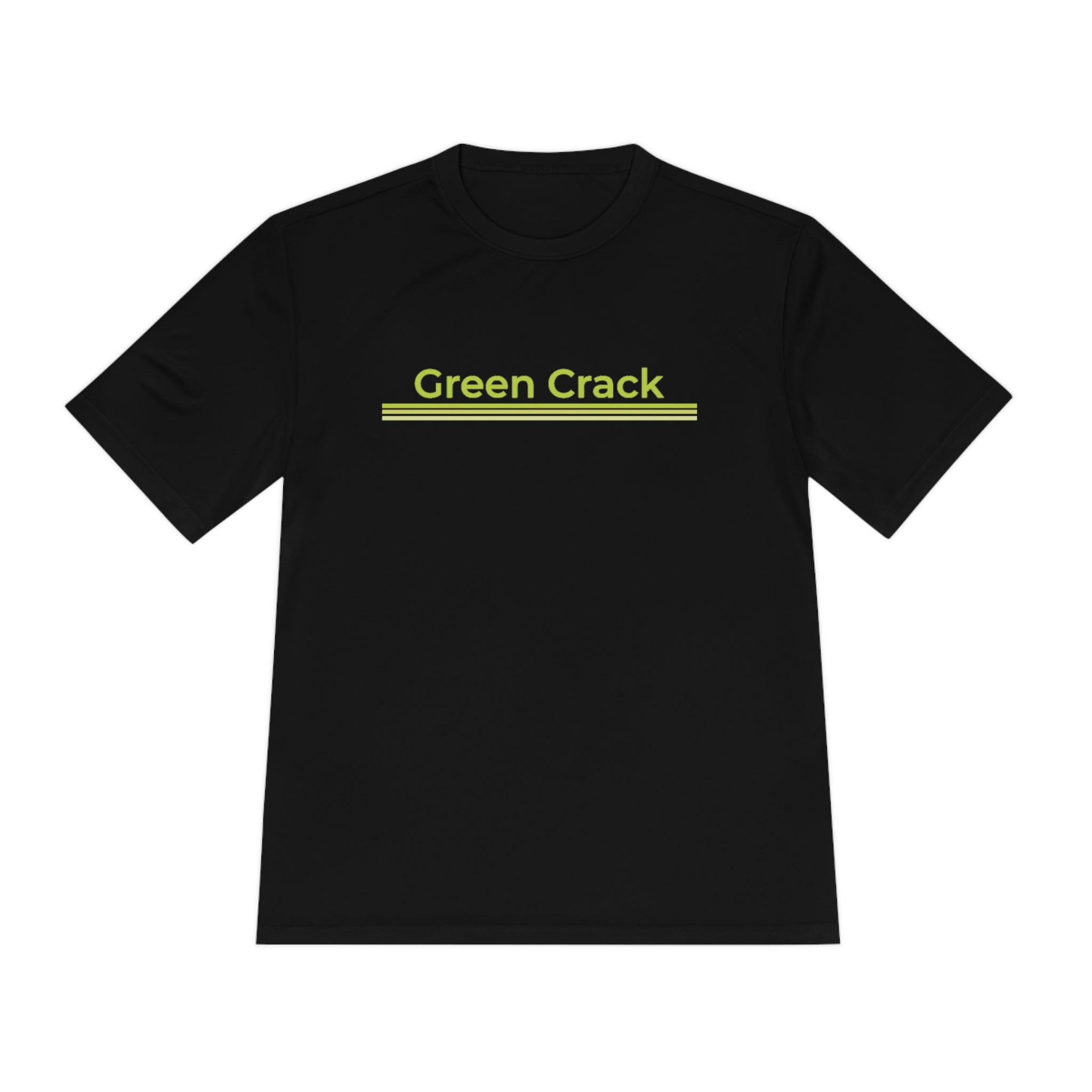 Unisex Moisture Wicking Tee - Green Crack