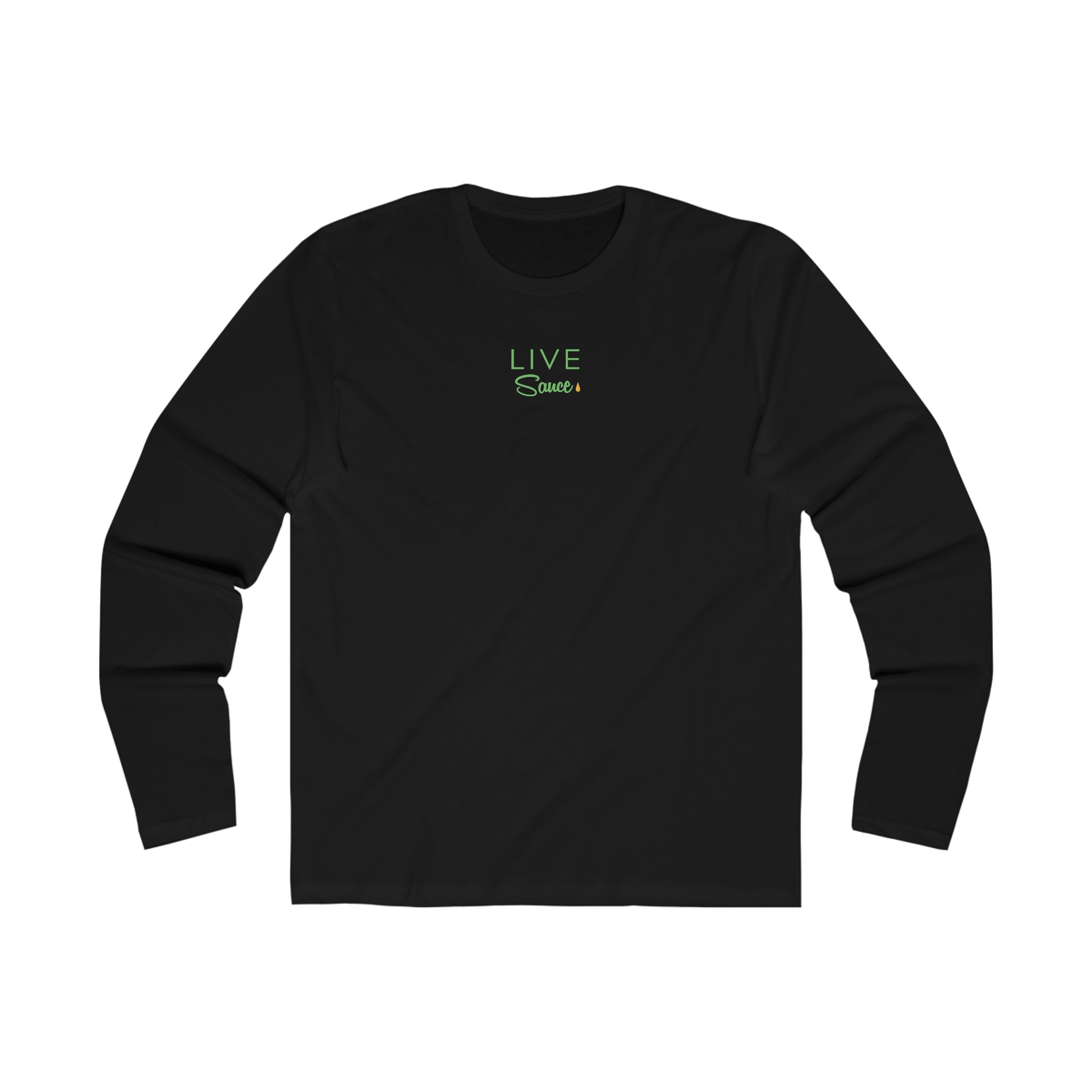 Men's Long Sleeve Crew Tee - SAUCE