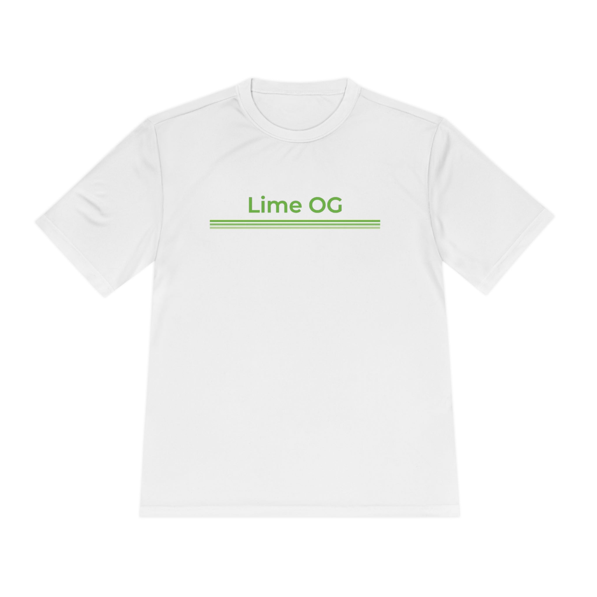 Unisex Moisture Wicking Tee - Lime OG