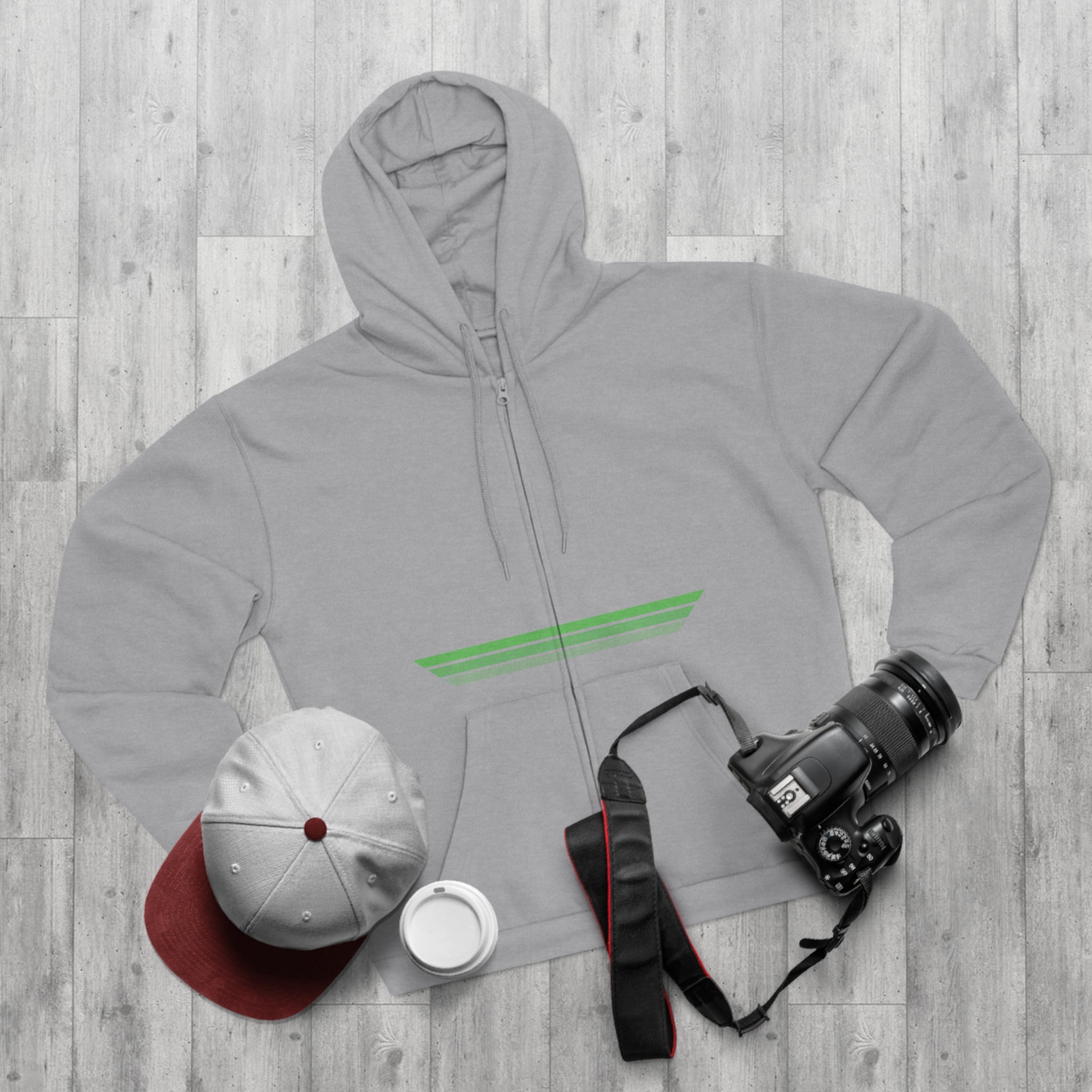 Unisex Hooded Zip Sweatshirt - GSC (Cookies)