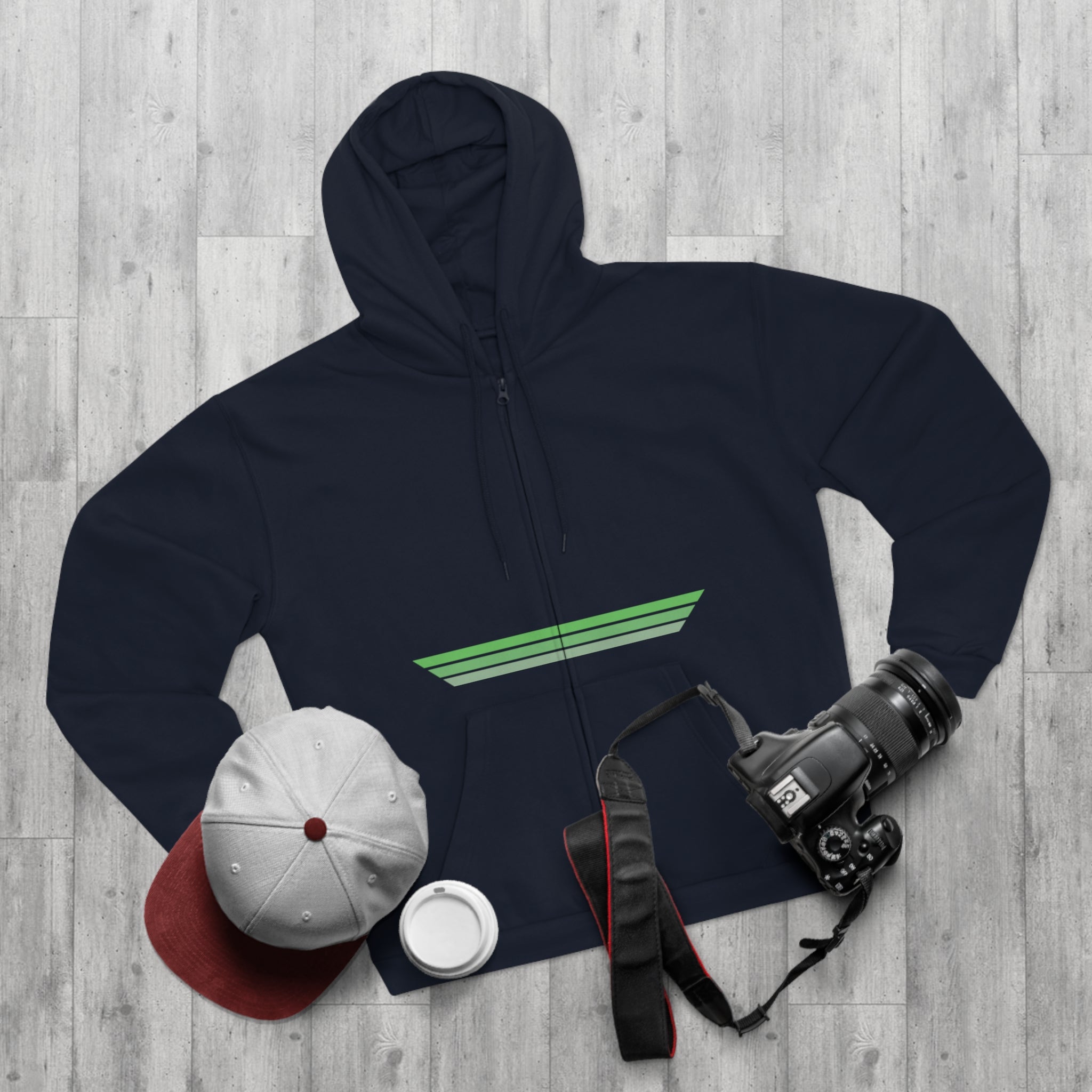 Unisex Hooded Zip Sweatshirt - GSC (Cookies)