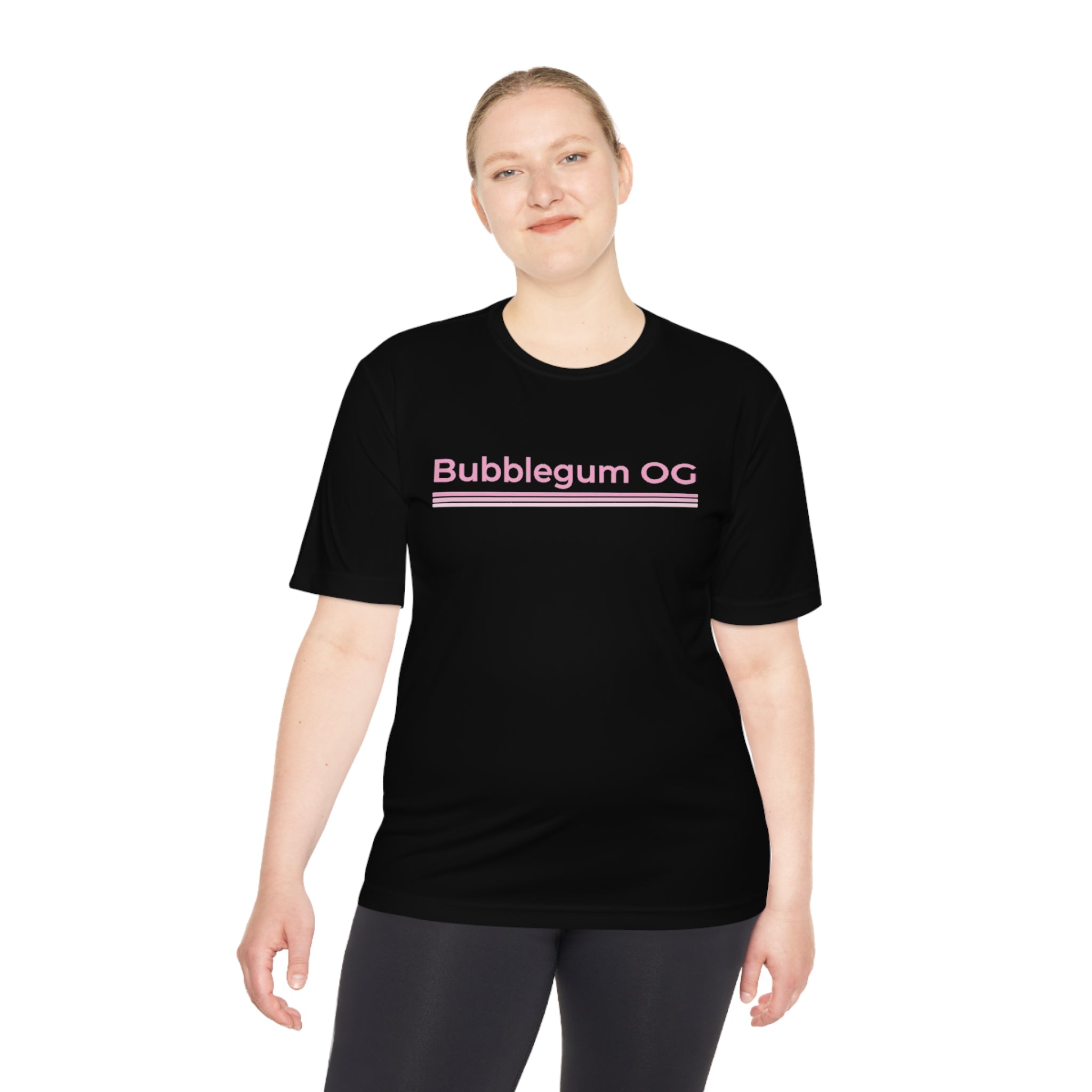 Unisex Moisture Wicking Tee - Bubblegum OG
