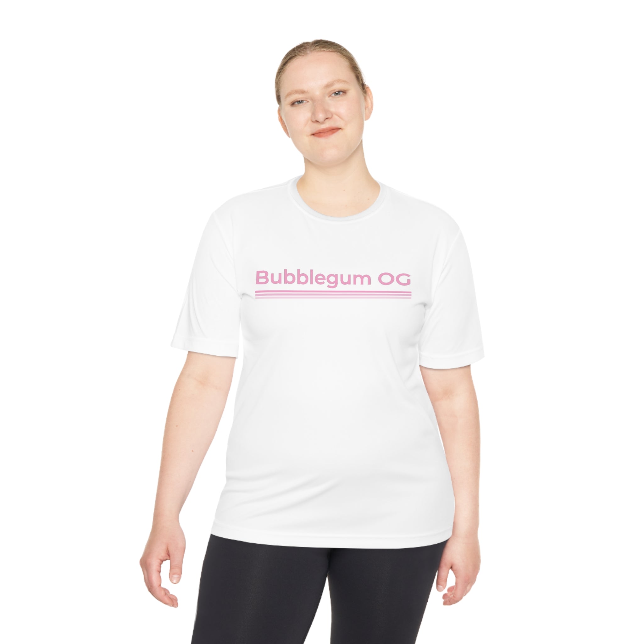 Unisex Moisture Wicking Tee - Bubblegum OG