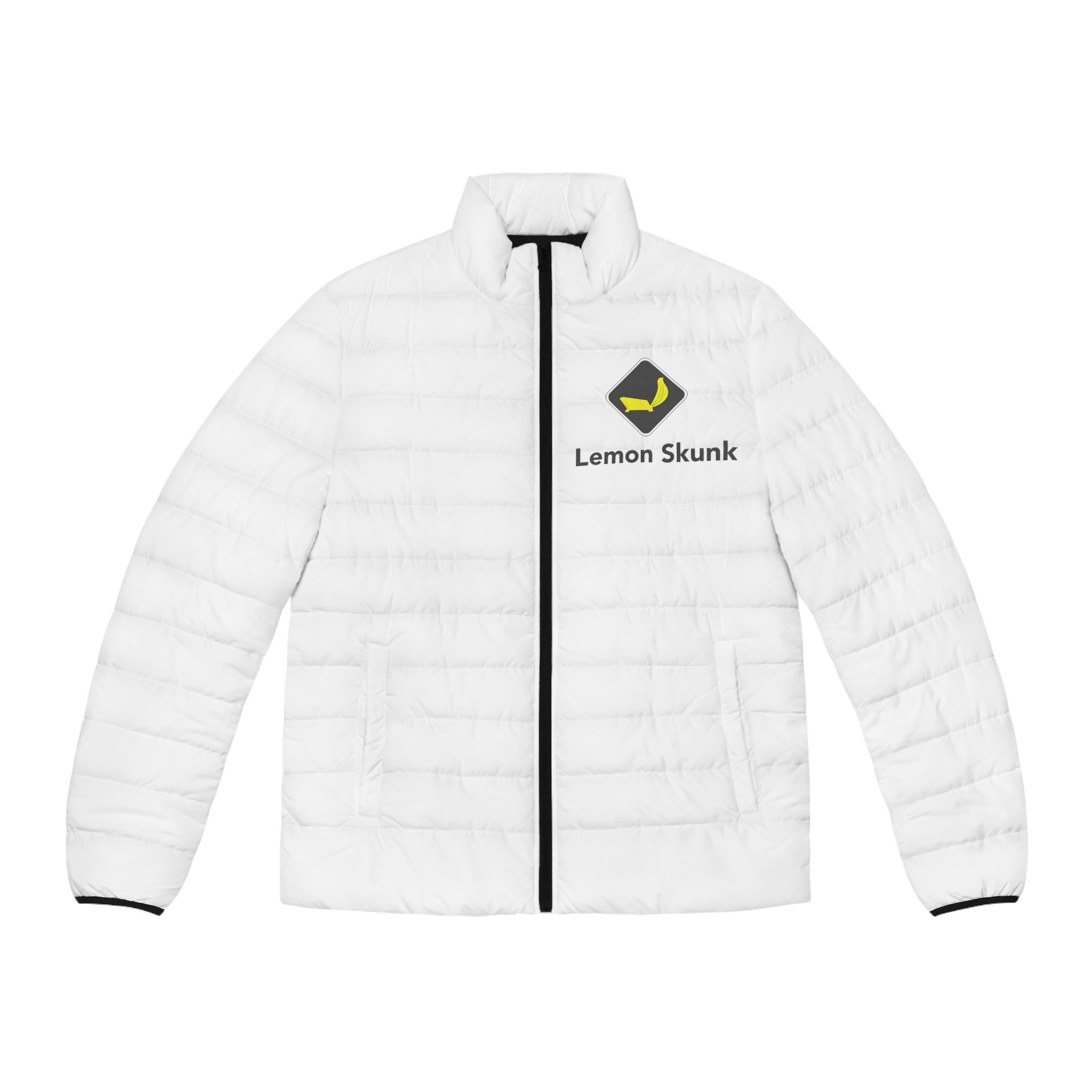 Men's Puffer Jacket - Lemon Skunk