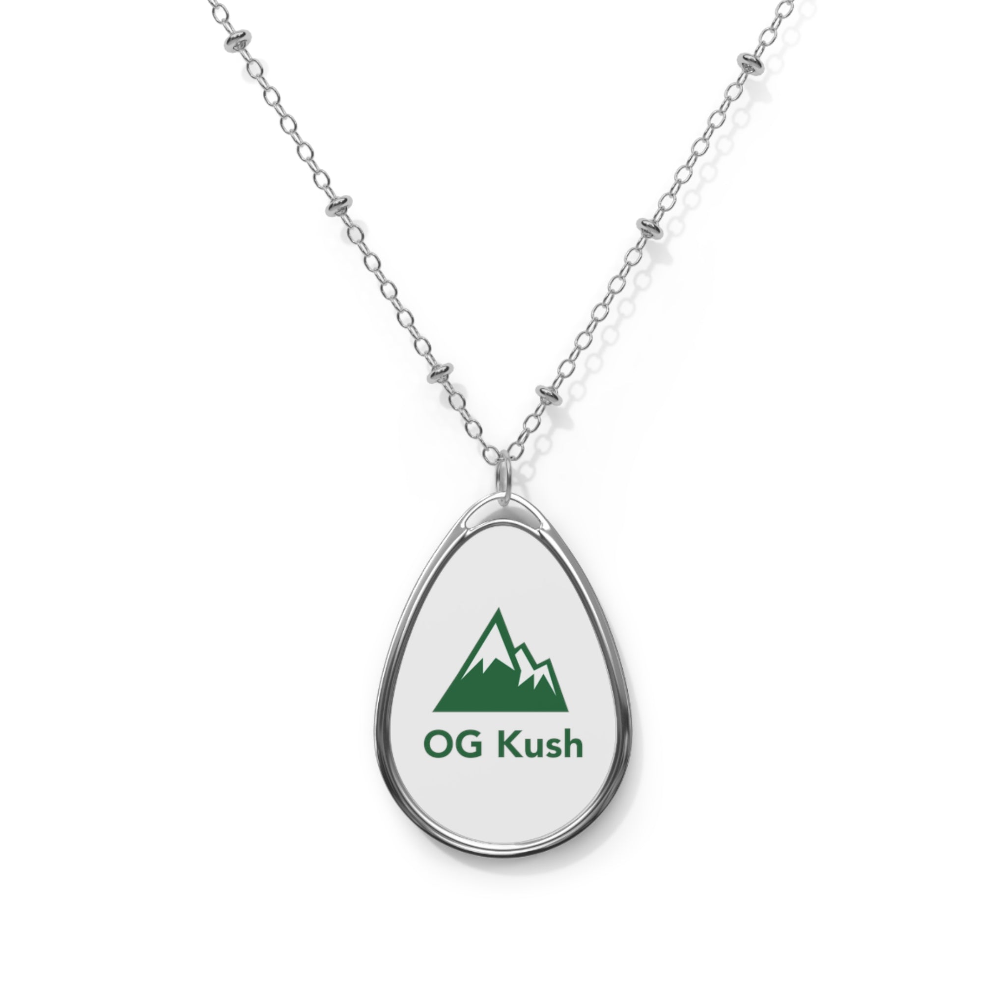Oval Necklace - OG Kush