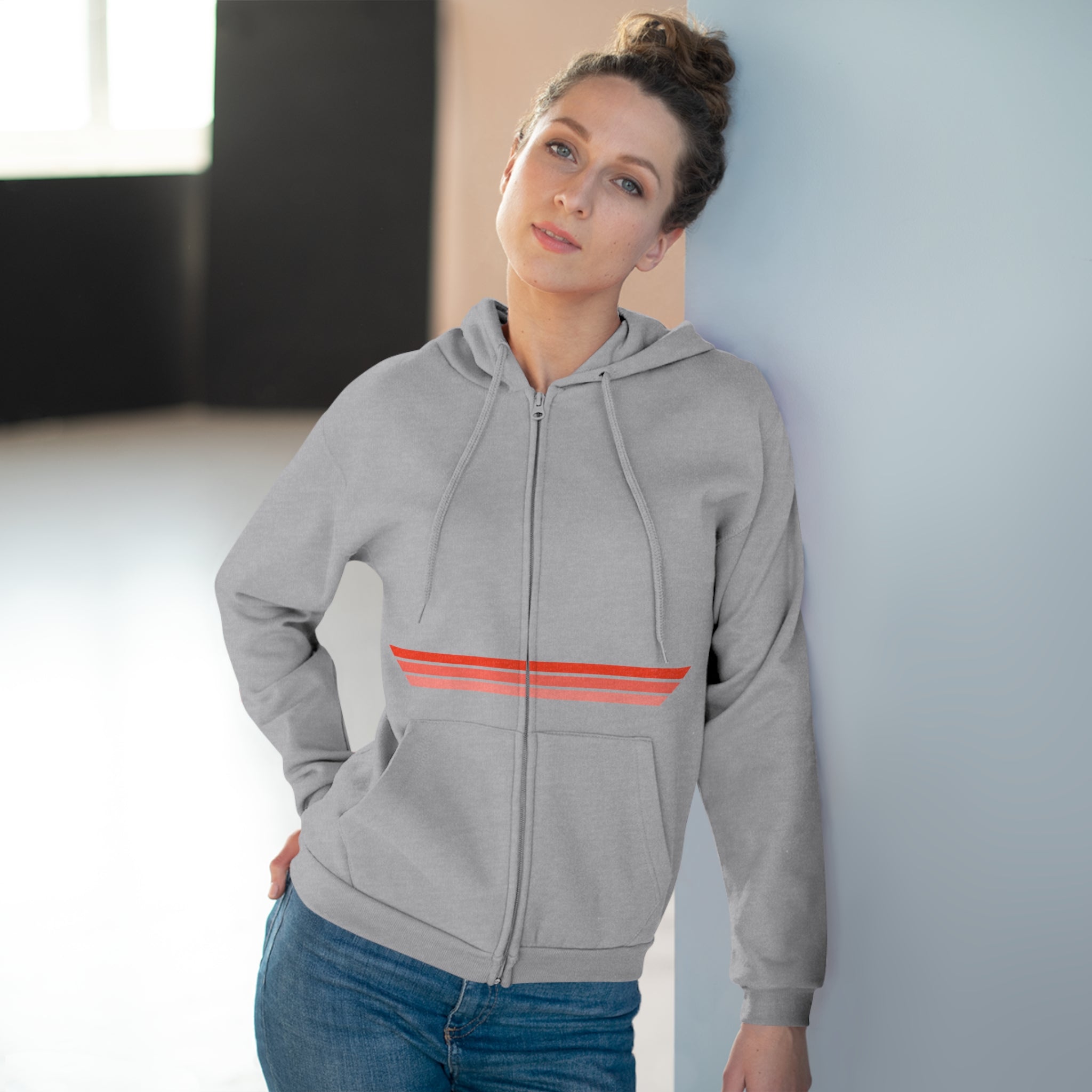 Unisex Hooded Zip Sweatshirt - Sour Diesel