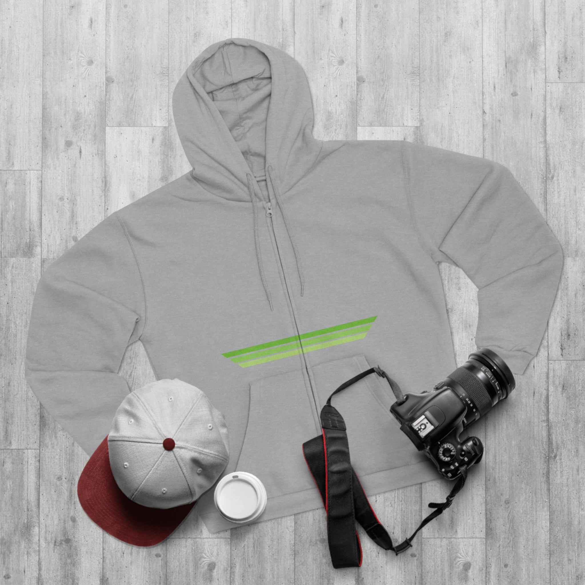Unisex Hooded Zip Sweatshirt - Pineapple Express
