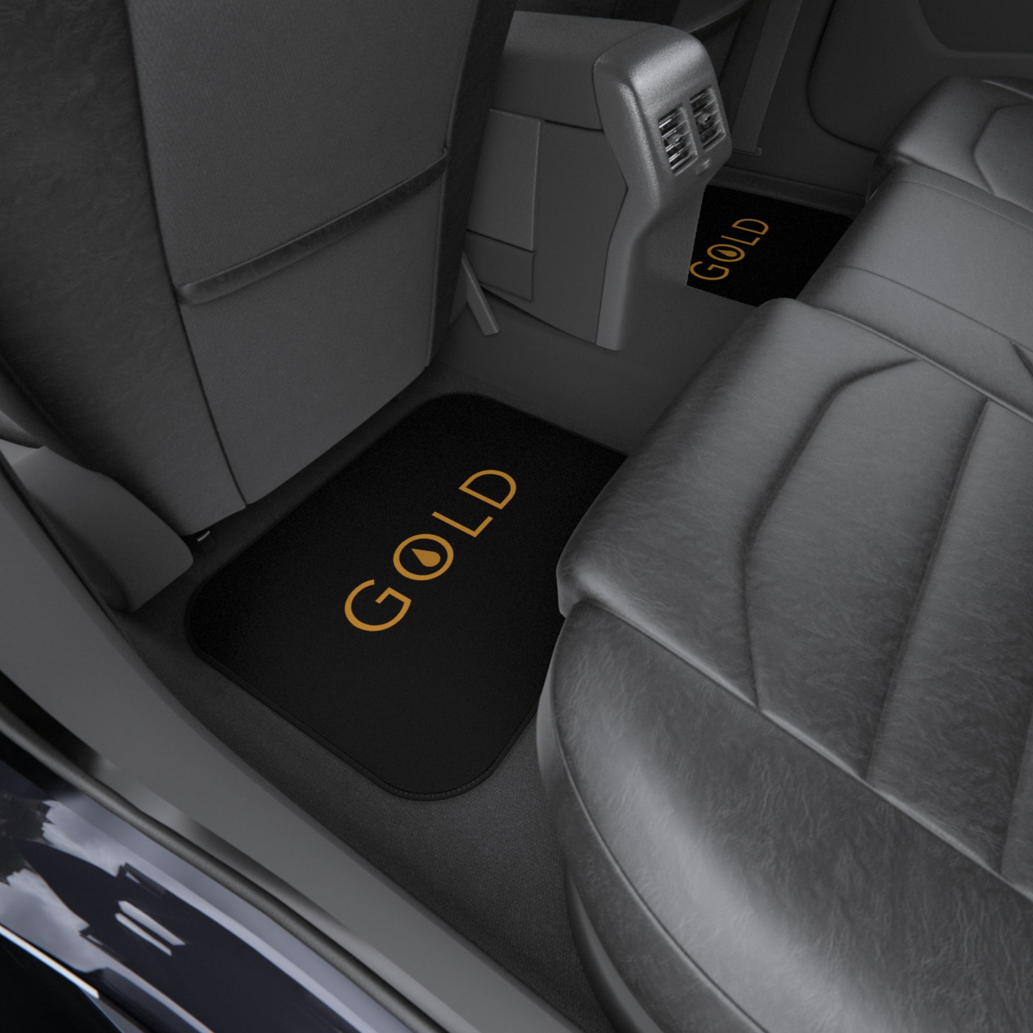 Car Mats (Set of 4) - GOLD