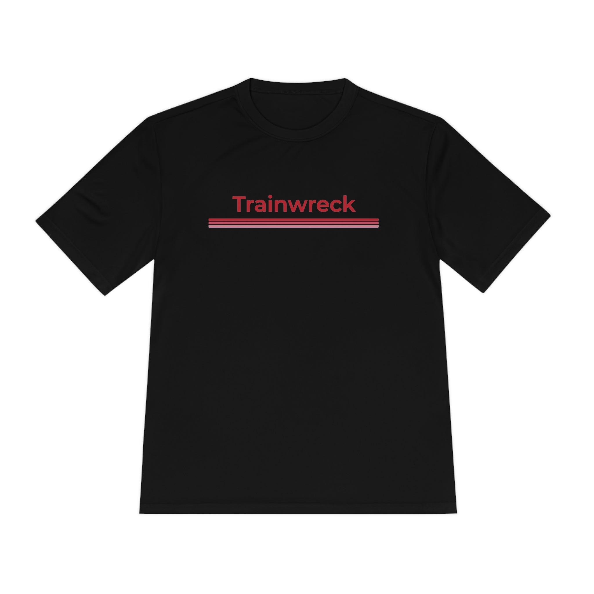 Unisex Moisture Wicking Tee - Trainwreck