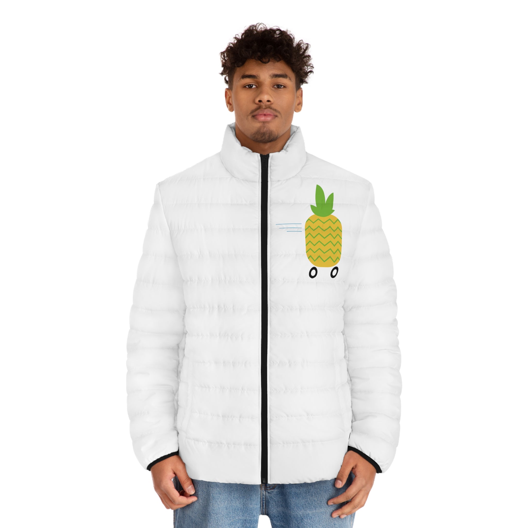 Men's Puffer Jacket - Pineapple Express