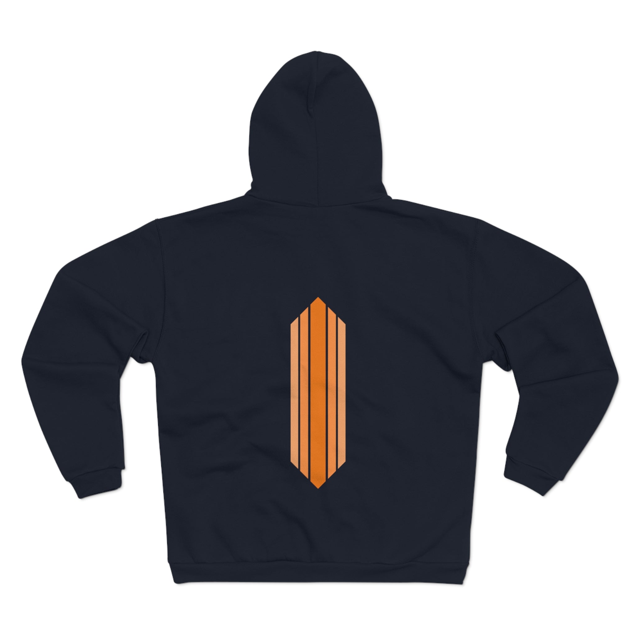 Unisex Hooded Zip Sweatshirt - Mango KUSH
