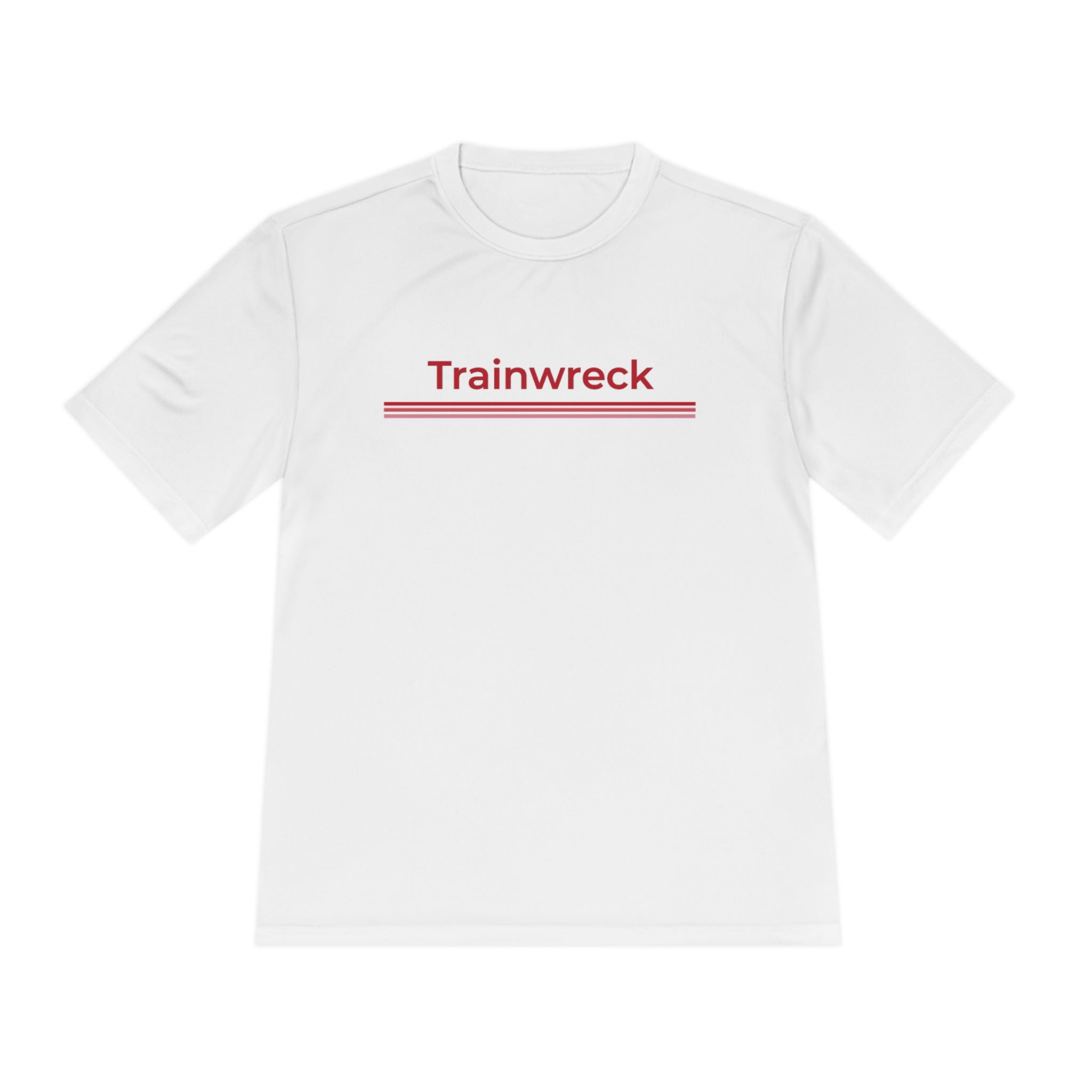 Unisex Moisture Wicking Tee - Trainwreck