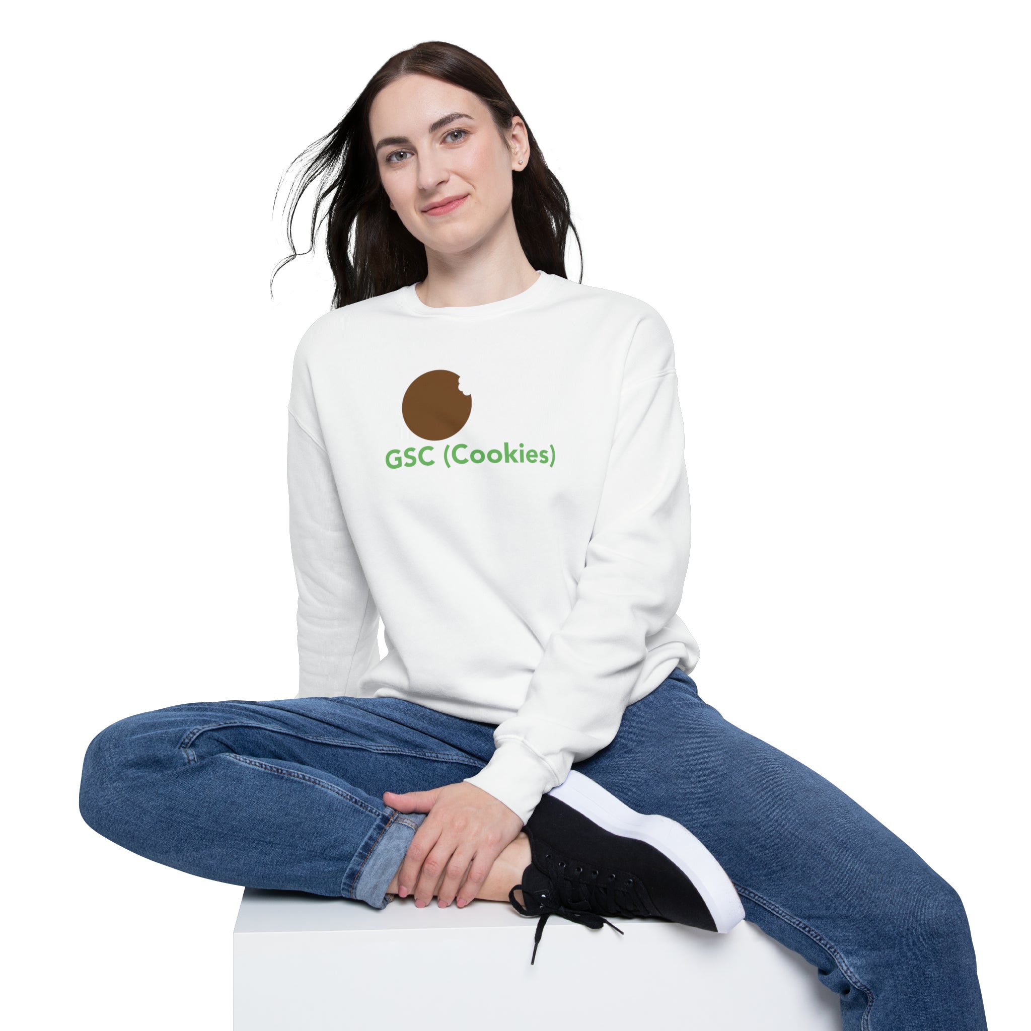 Unisex Drop Shoulder Sweatshirt - GSC Cookies