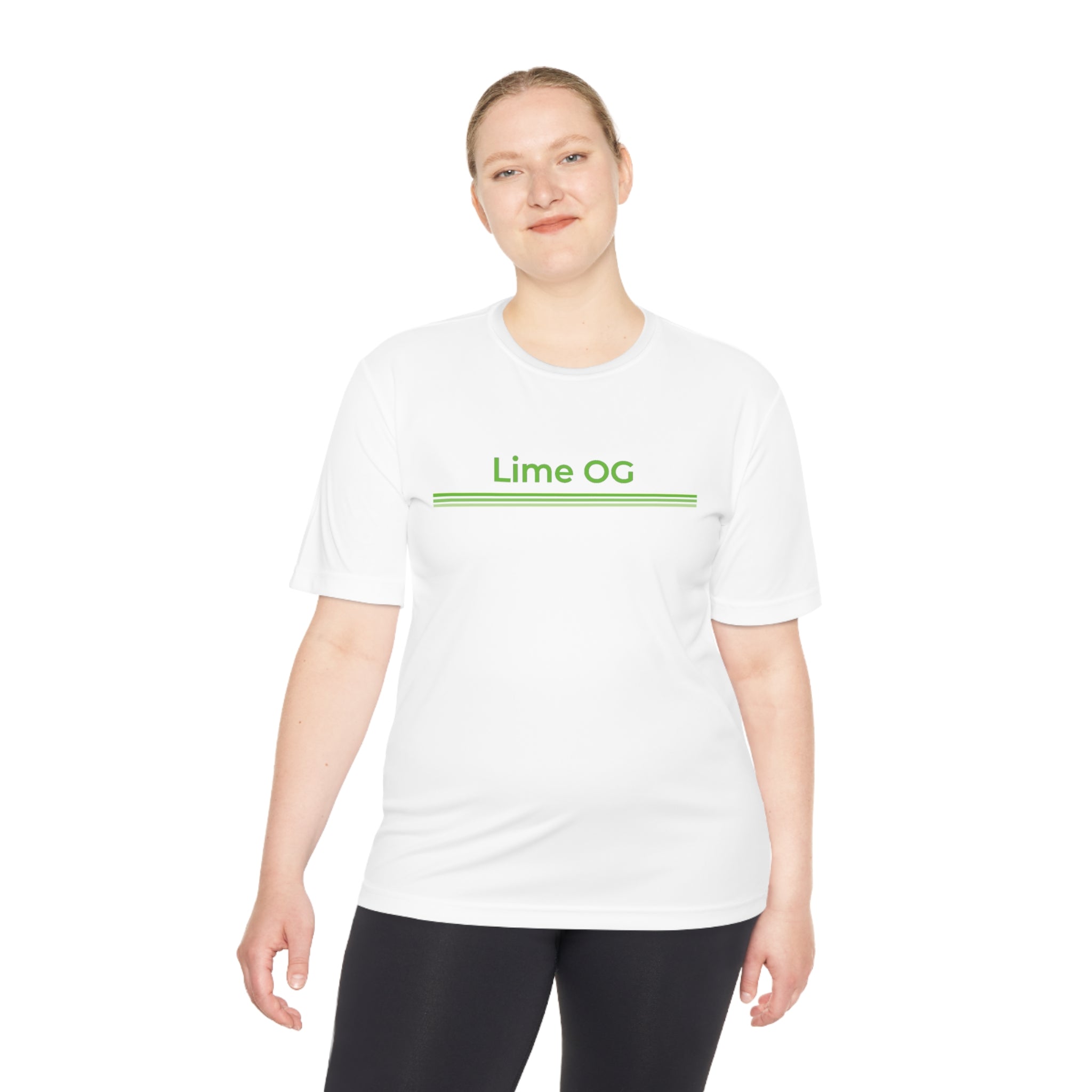 Unisex Moisture Wicking Tee - Lime OG