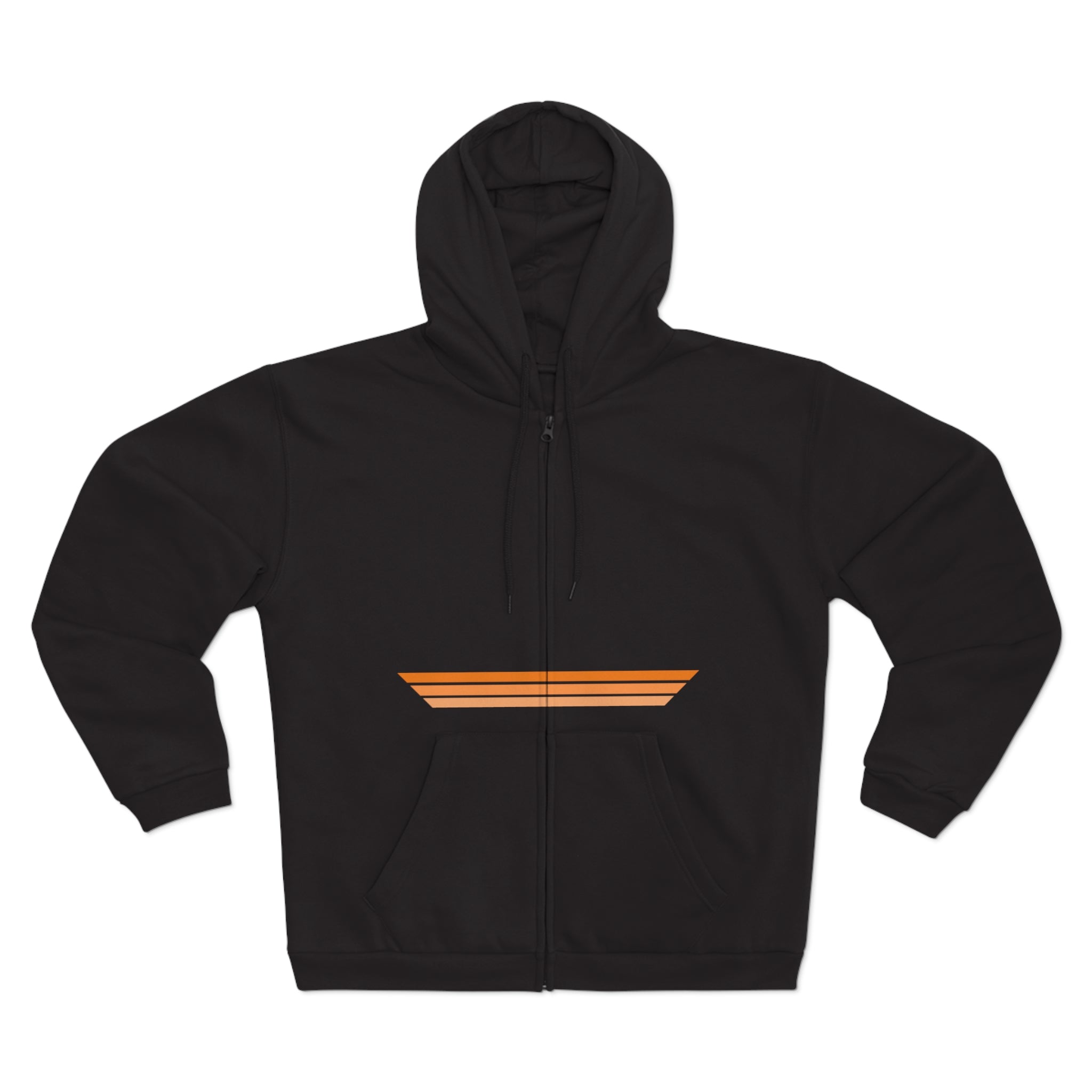 Unisex Hooded Zip Sweatshirt - Mango KUSH