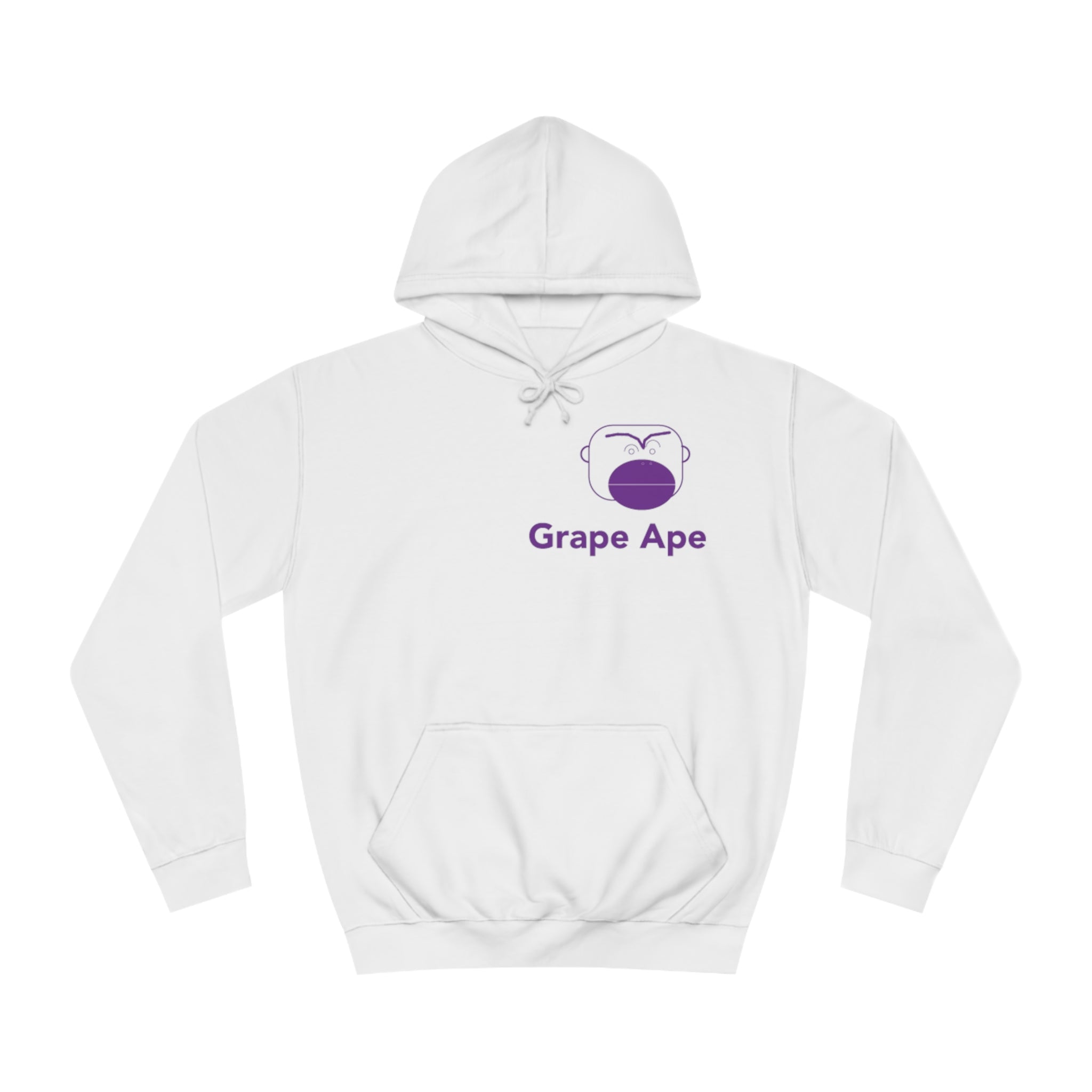 Unisex College Hoodie - Grape Ape