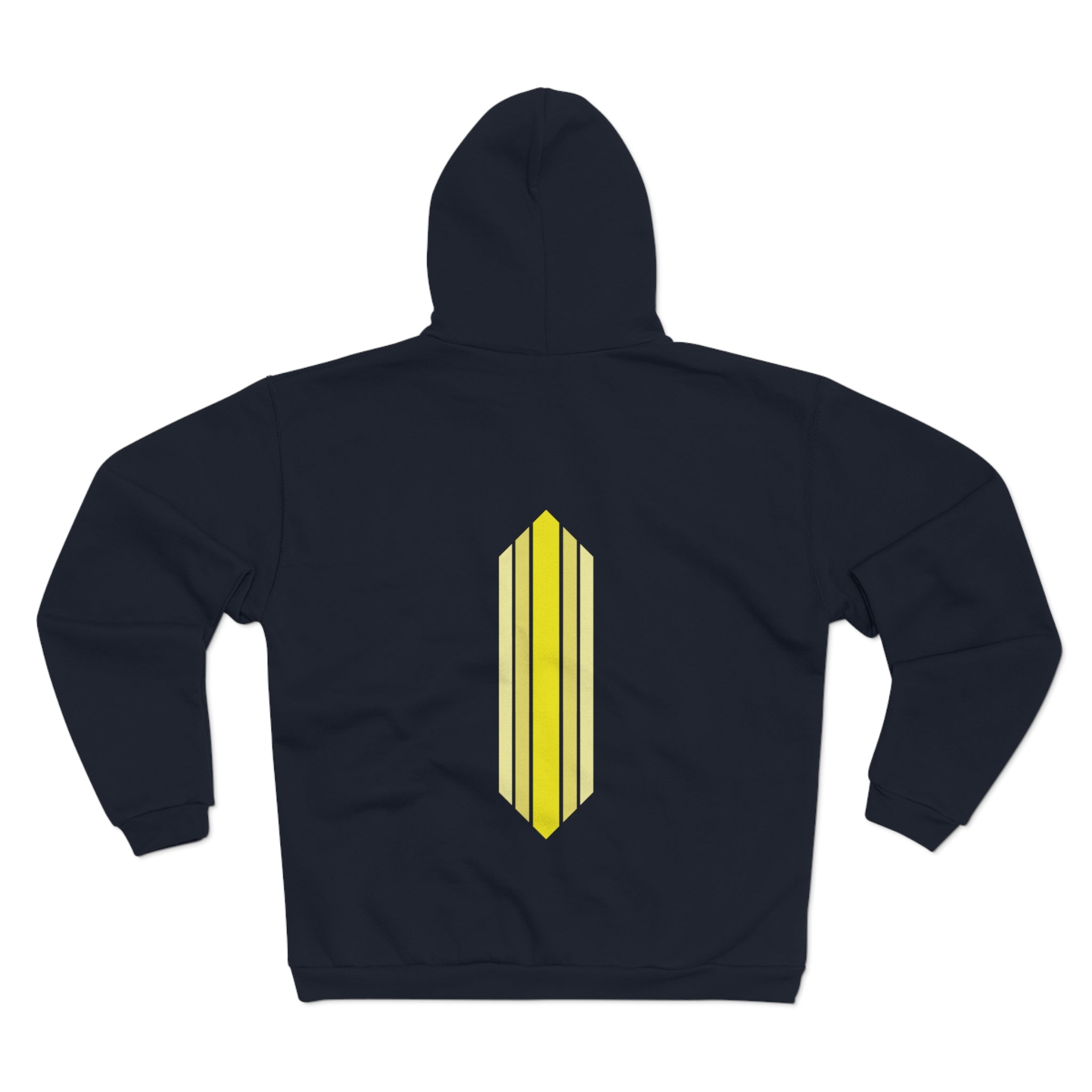 Unisex Hooded Zip Sweatshirt - Lemon Skunk