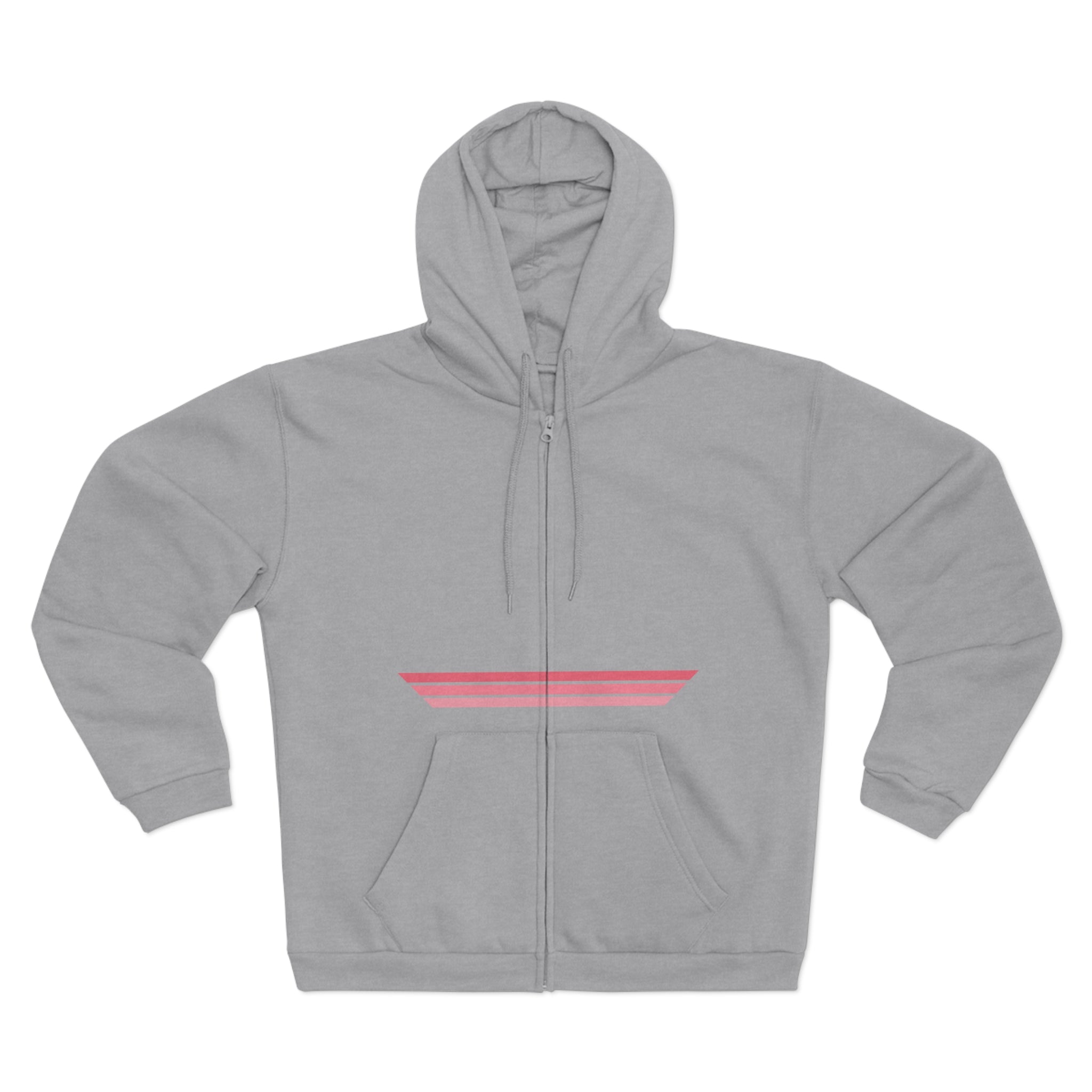 Unisex Hooded Zip Sweatshirt - Gelato