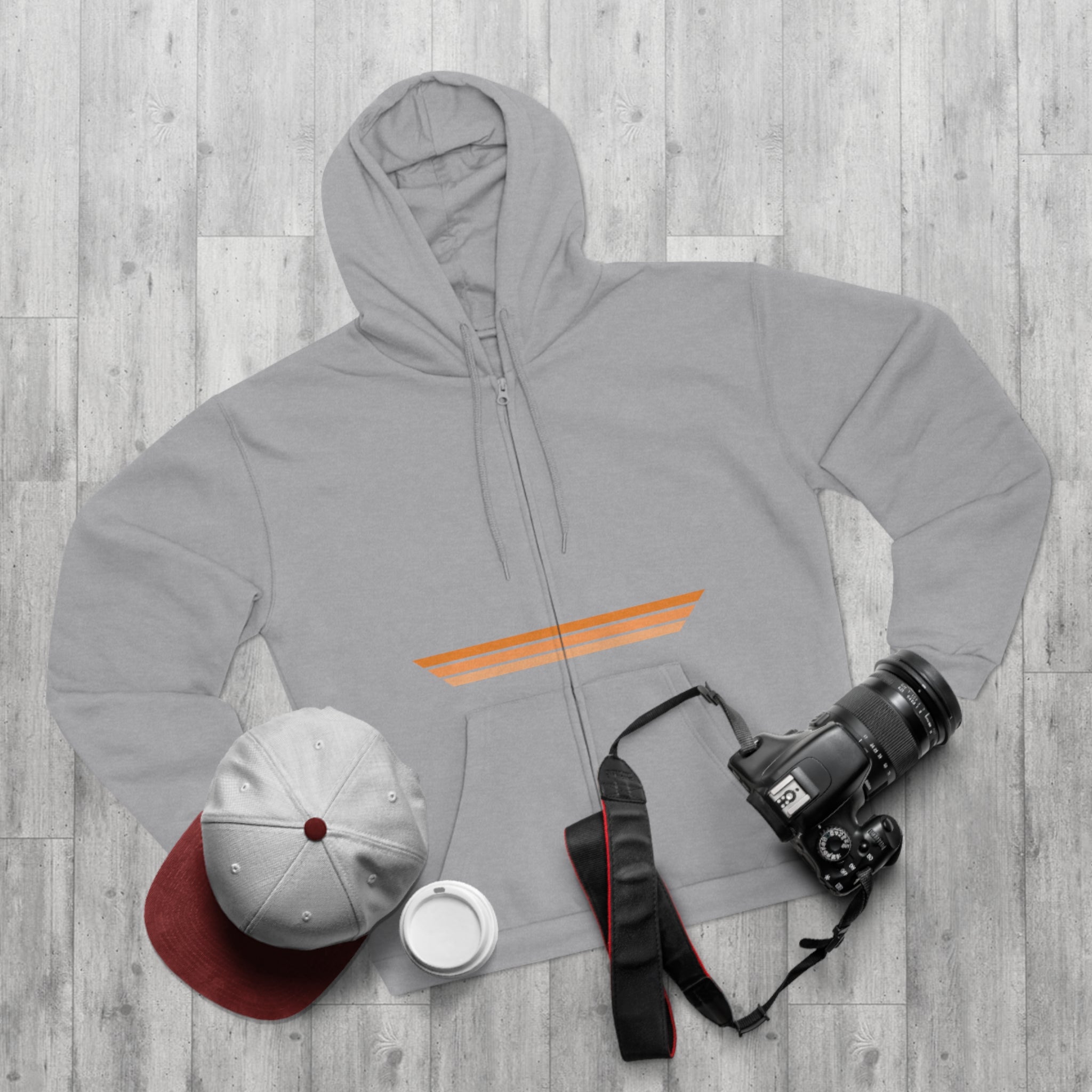 Unisex Hooded Zip Sweatshirt - GG4