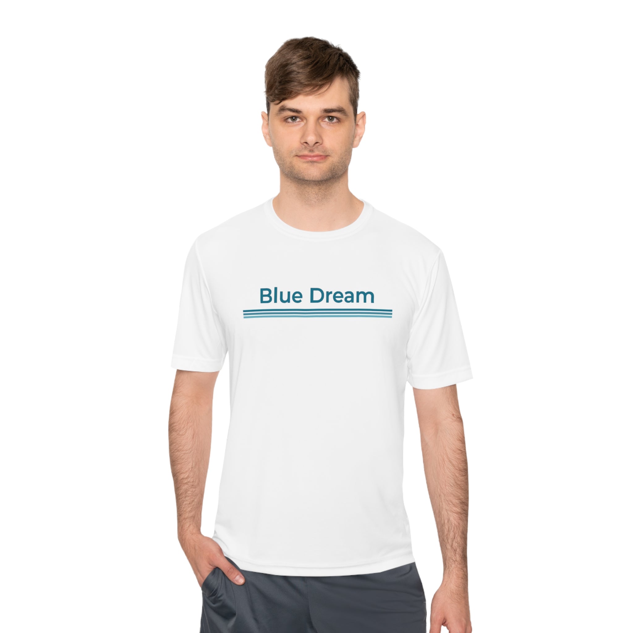Unisex Moisture Wicking Tee - Blue Dream