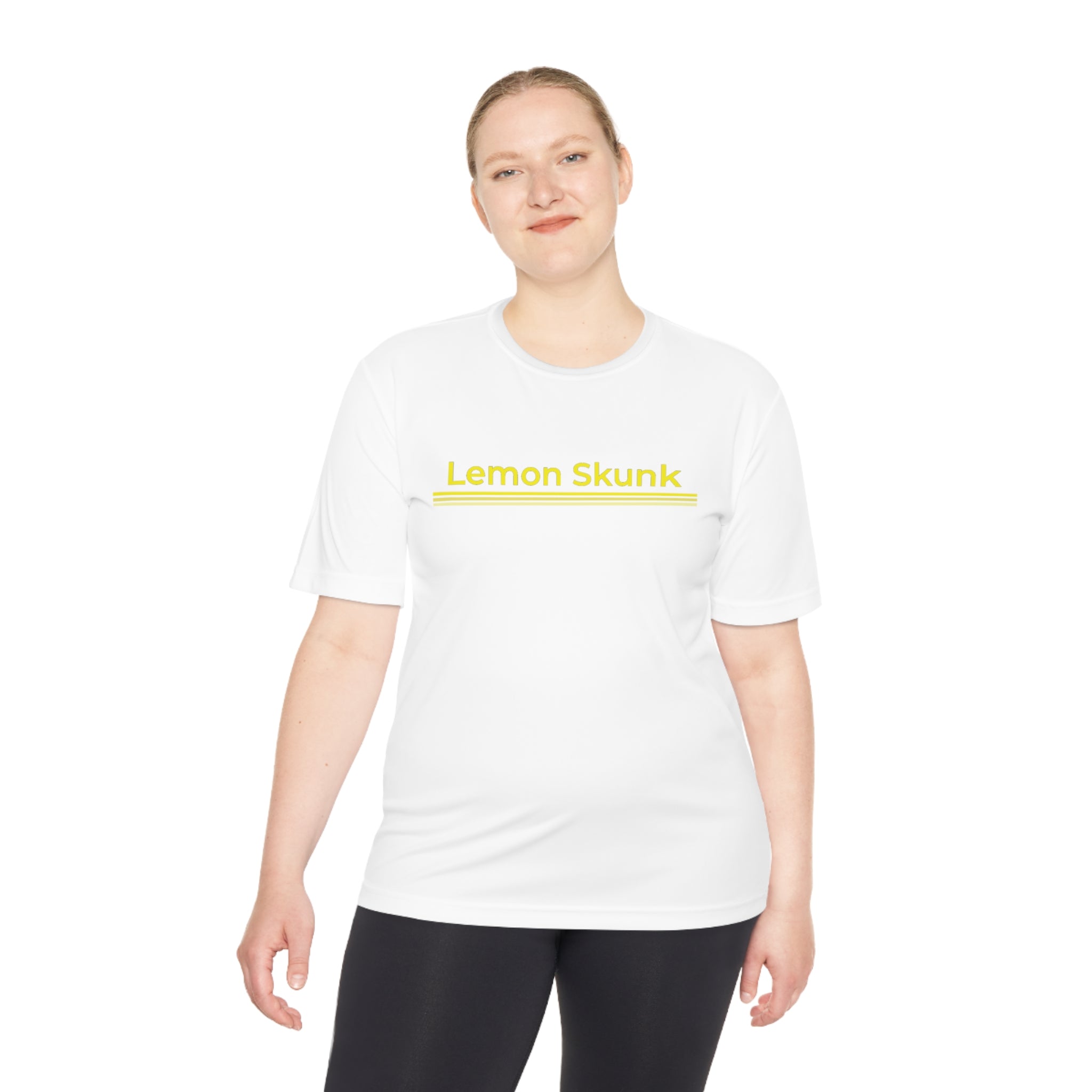 Unisex Moisture Wicking Tee - Lemon Skunk