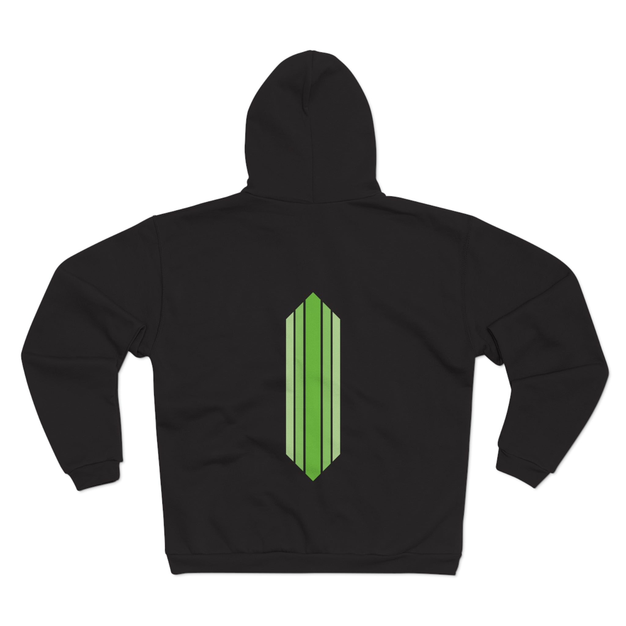 Unisex Hooded Zip Sweatshirt - Lime OG