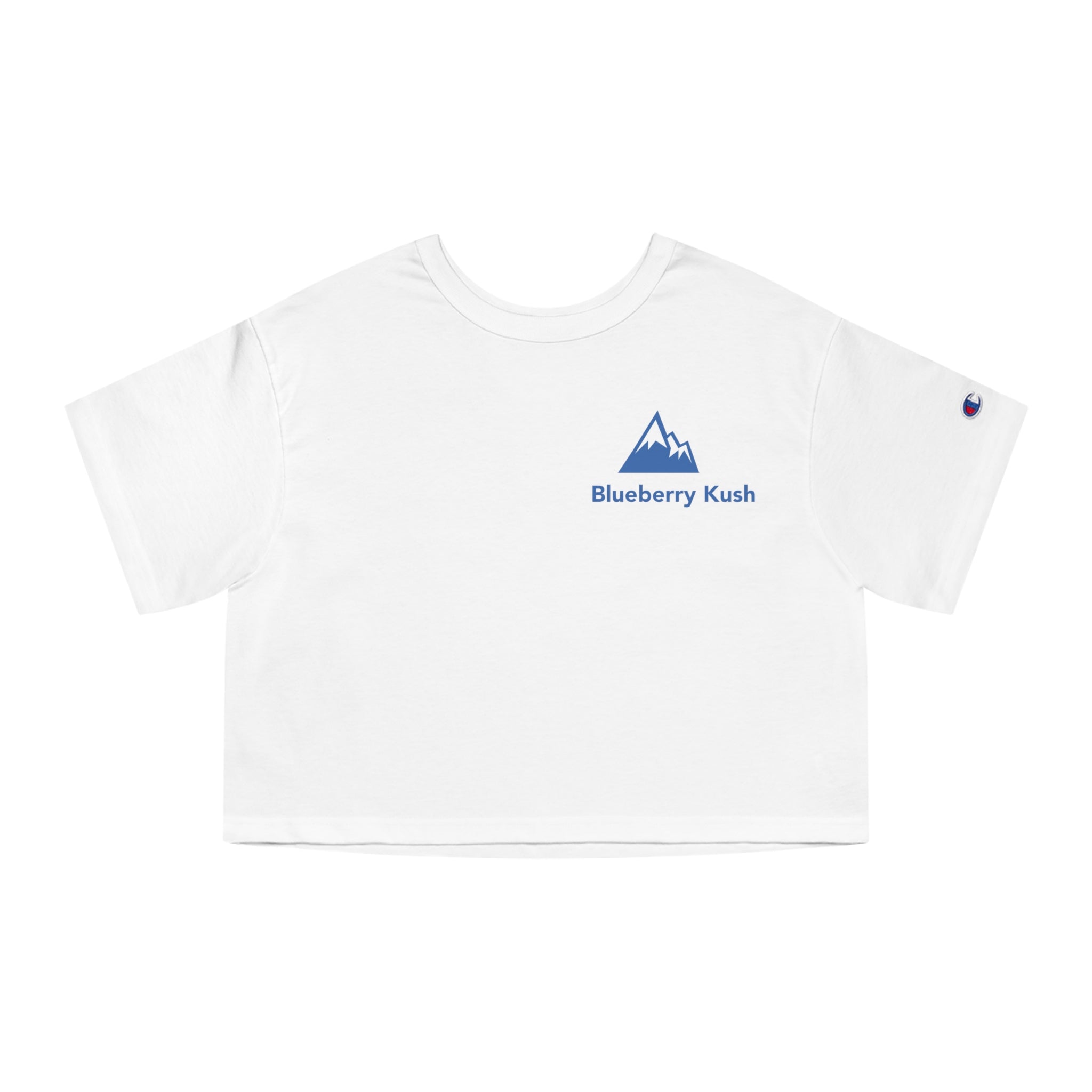 Women's Cropped T-Shirt - Blueberry Kush
