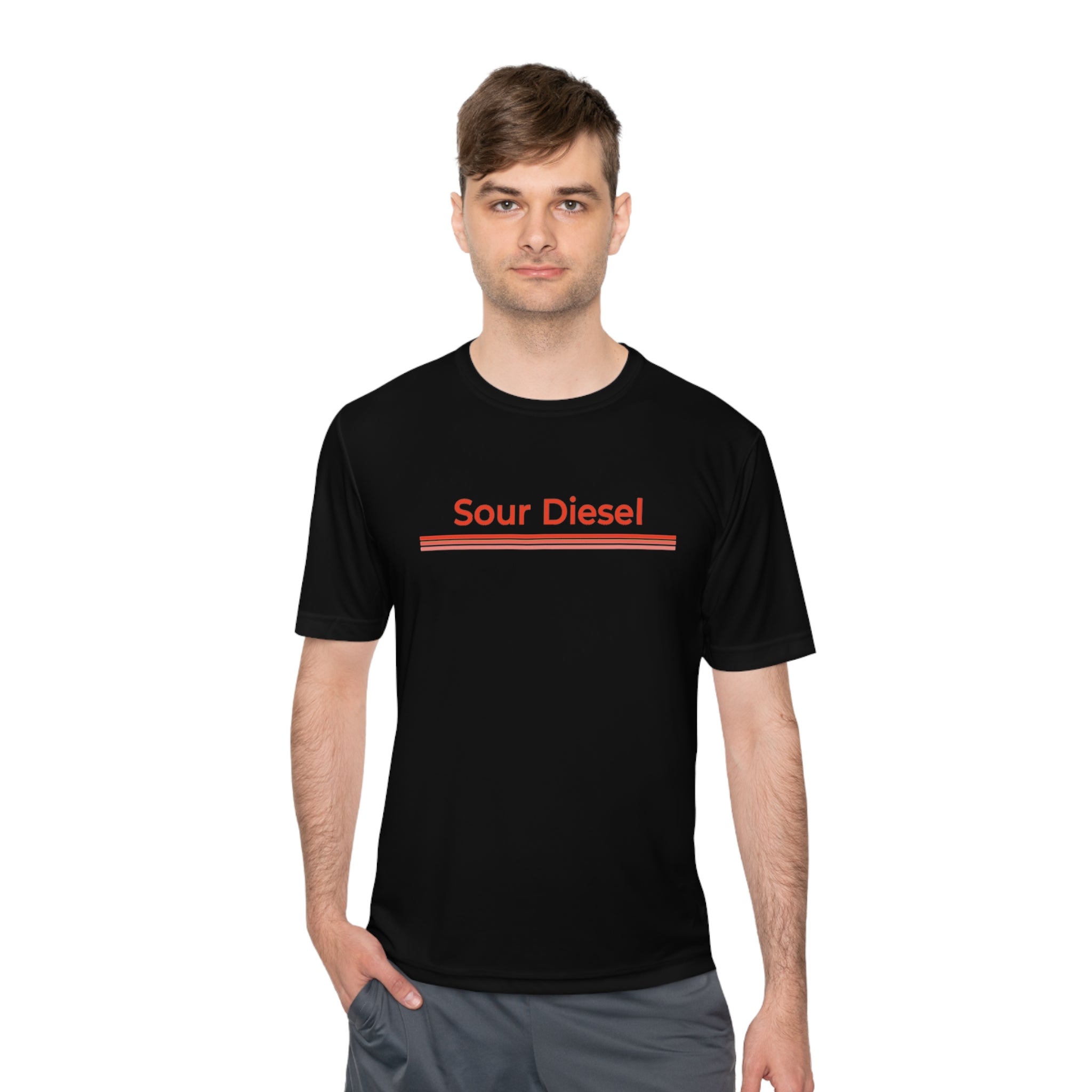 Unisex Moisture Wicking Tee - Sour Diesel