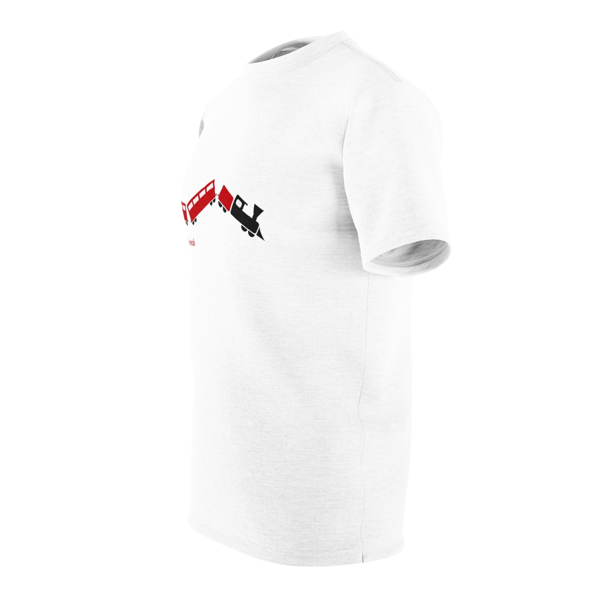 Unisex Cut & Sew Tee - Trainwreck