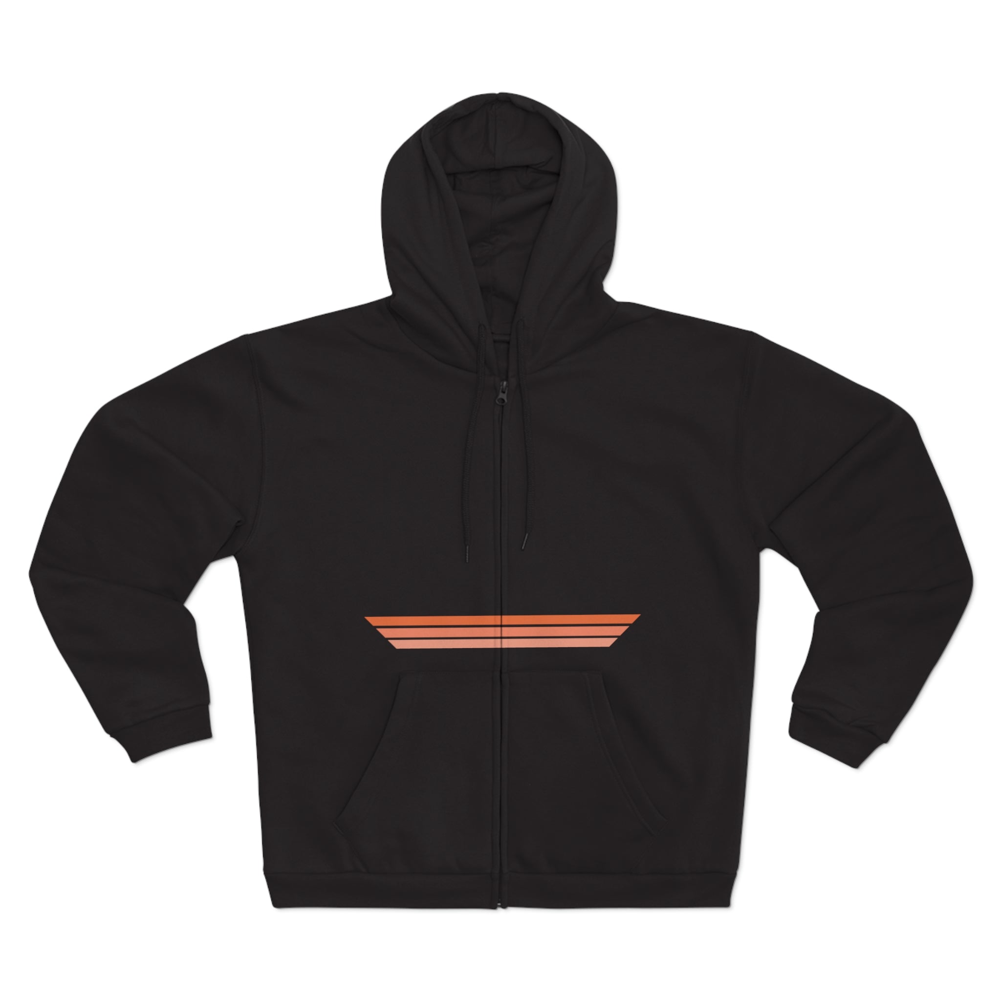 Unisex Hooded Zip Sweatshirt - Tangie