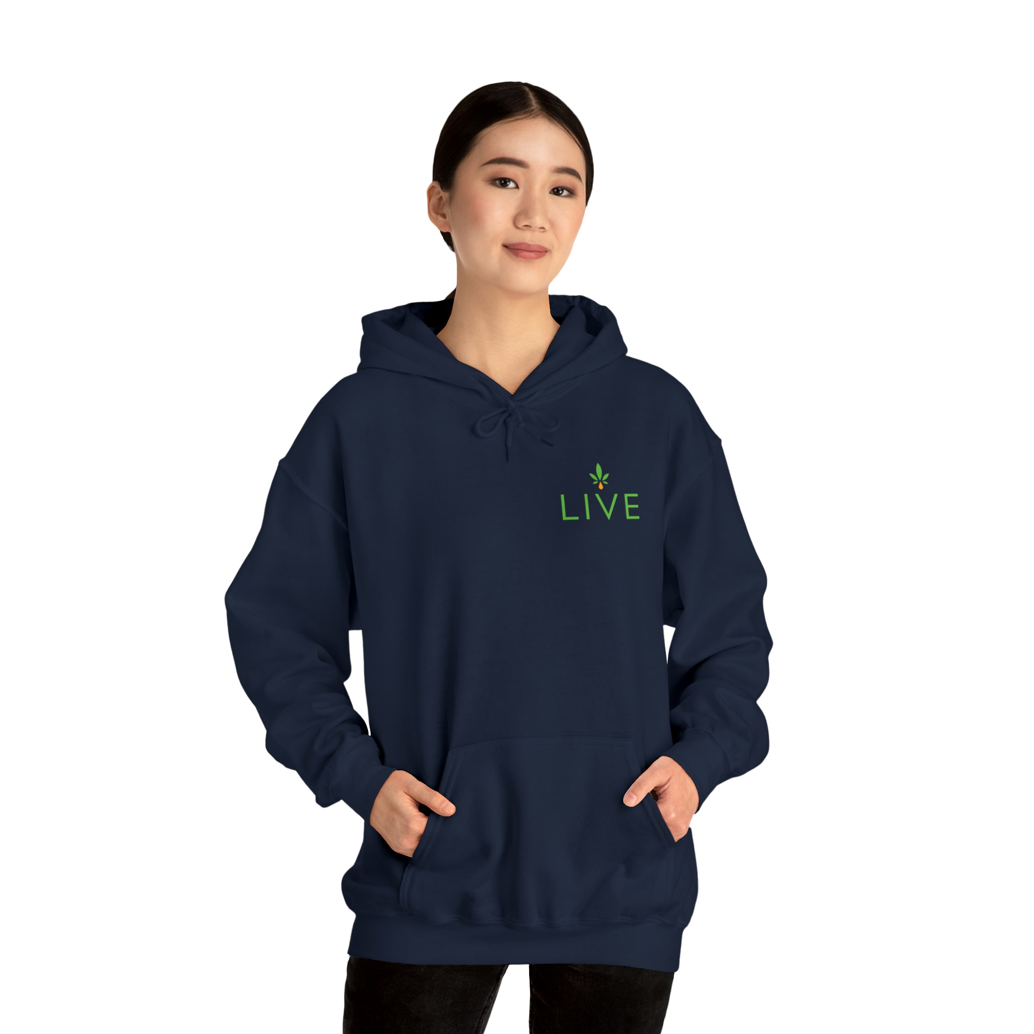 Unisex Hooded Sweatshirt - LIVE