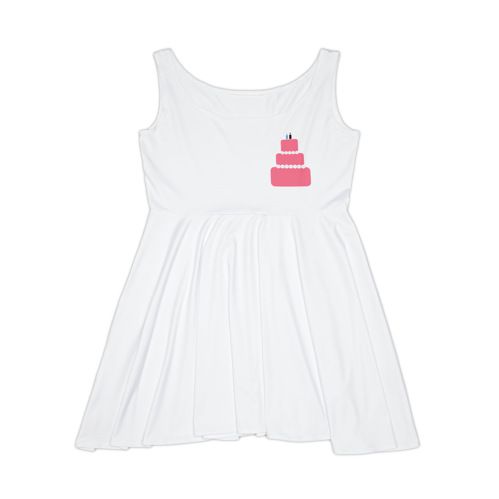 Women's Skater Dress - Wedding Cake
