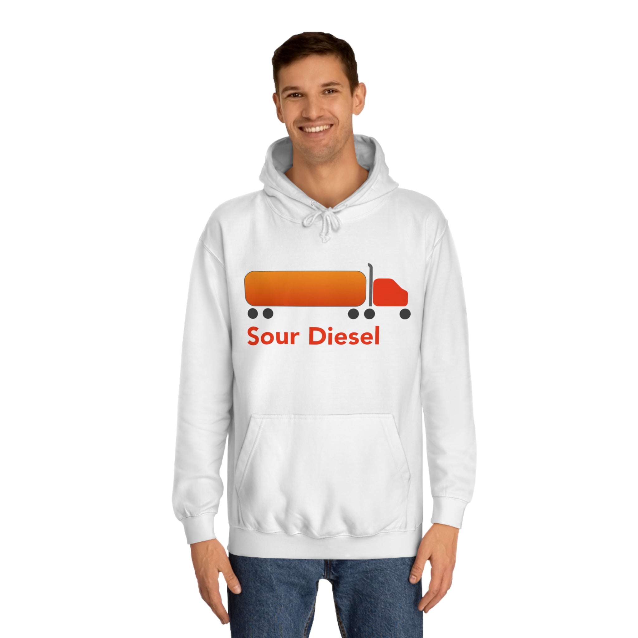 Unisex College Hoodie - Sour Diesel
