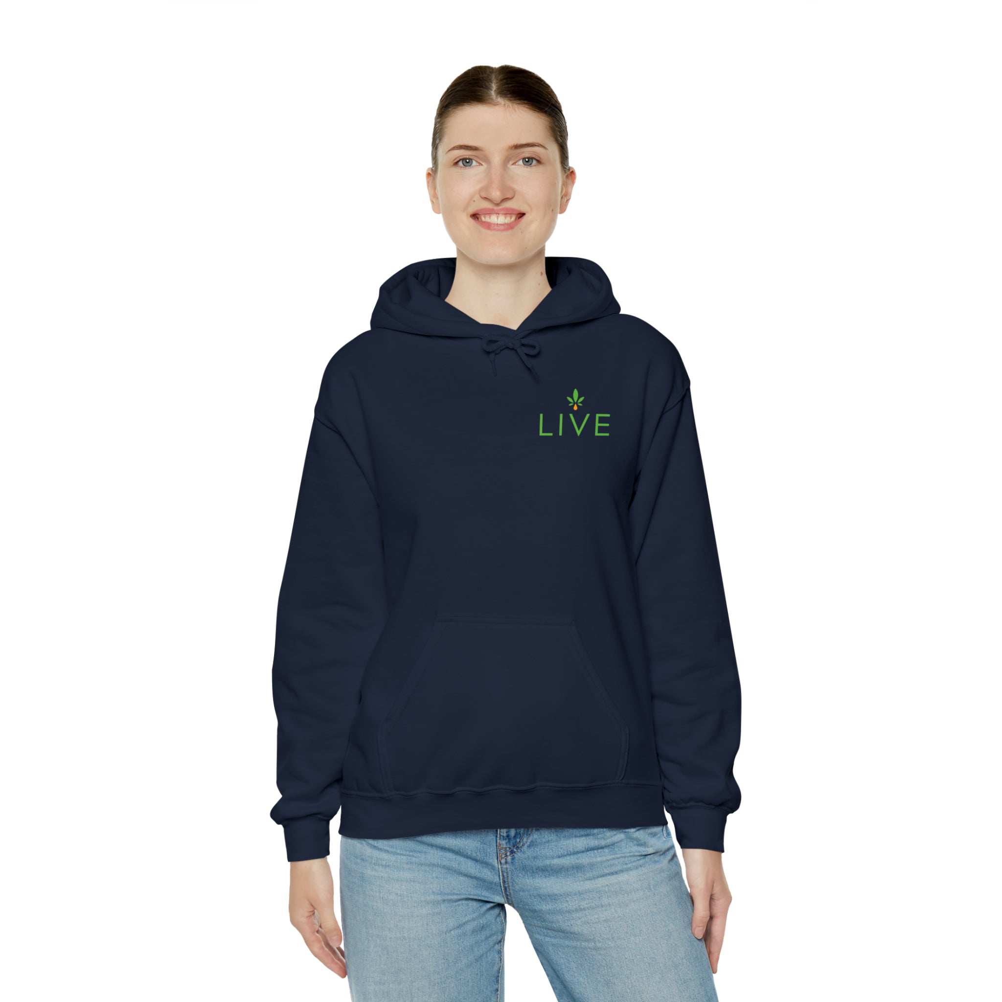 Unisex Hooded Sweatshirt - LIVE