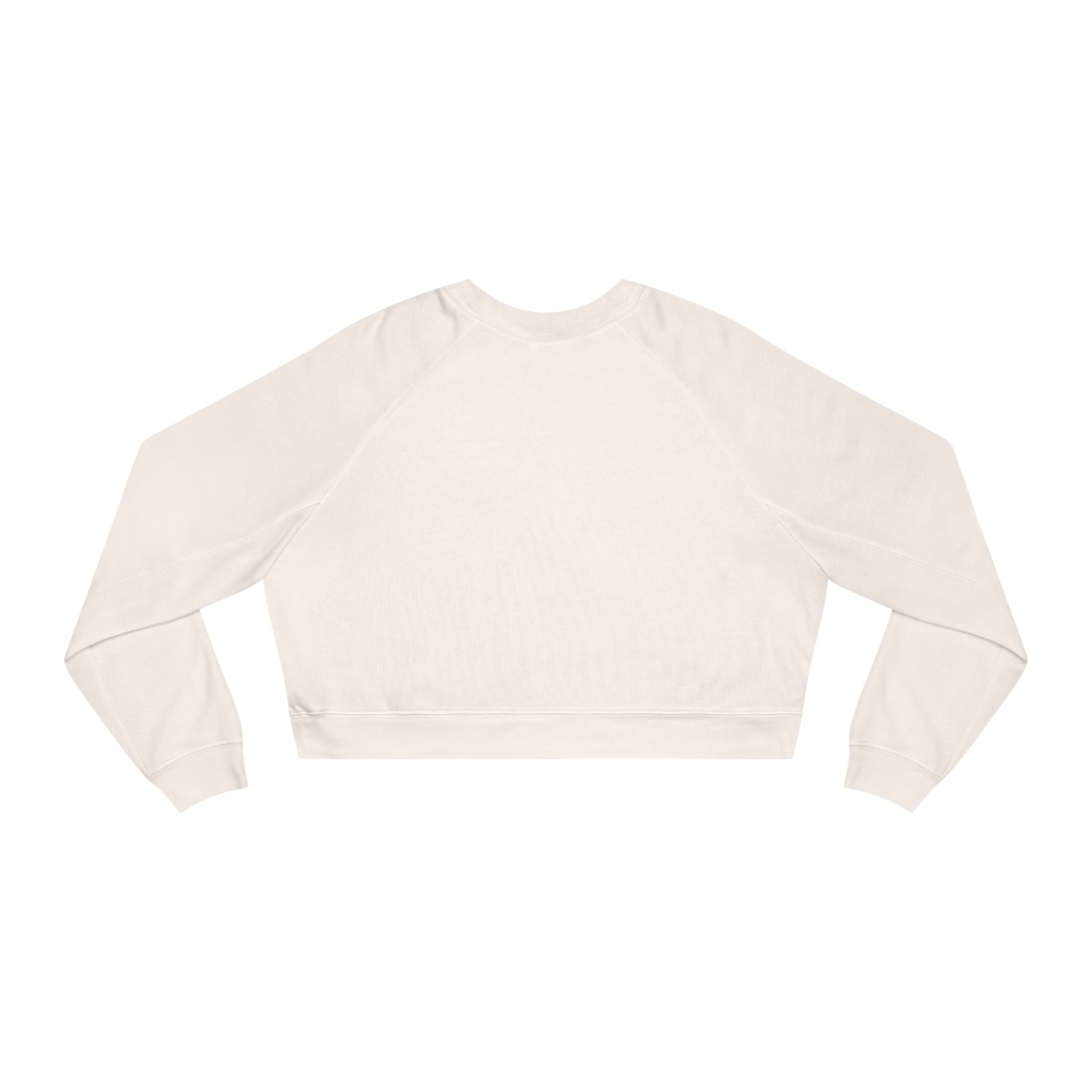 Women's Cropped Fleece Pullover - Blue Dream