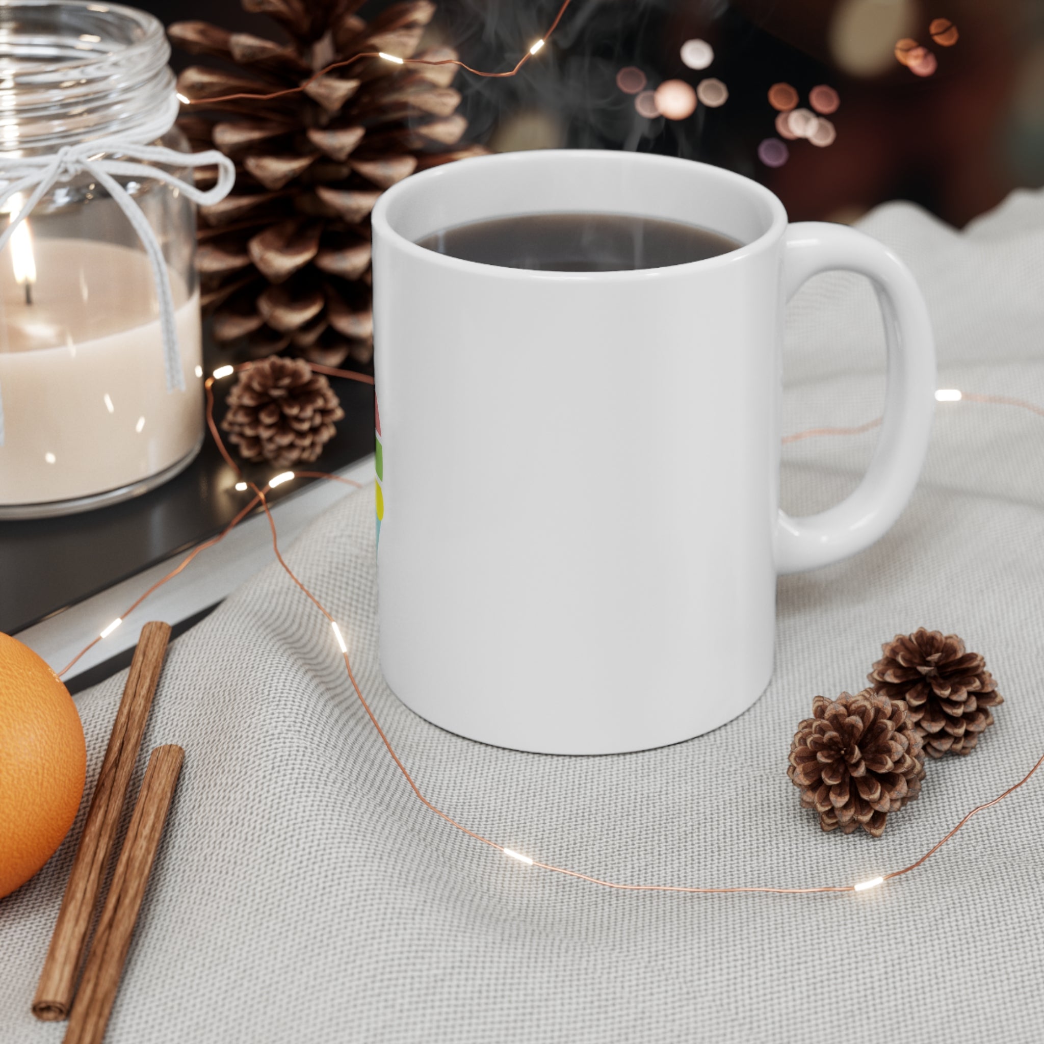 Ceramic Coffee Cups - Sunset Sherbert
