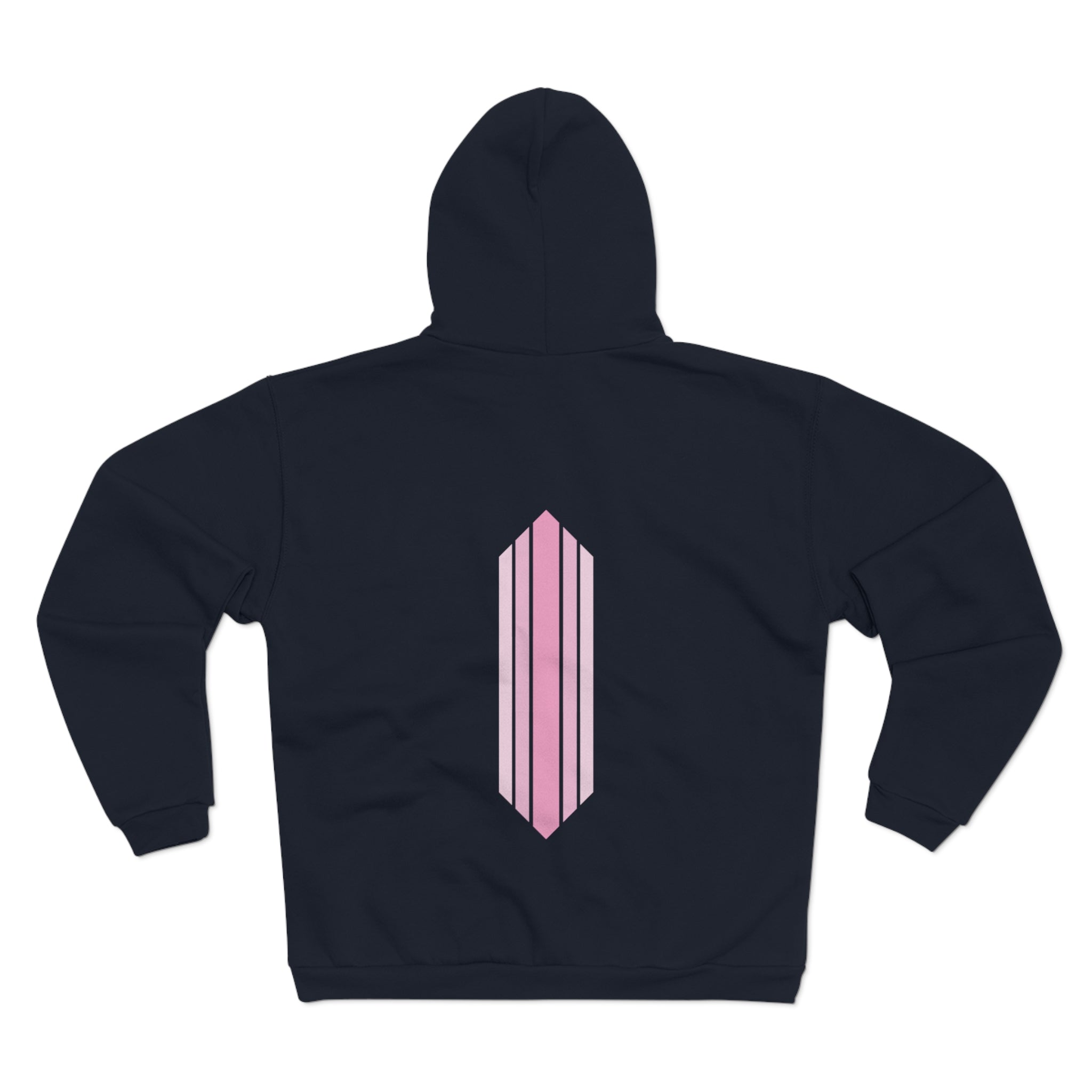 Unisex Hooded Zip Sweatshirt - Bubblegum OG