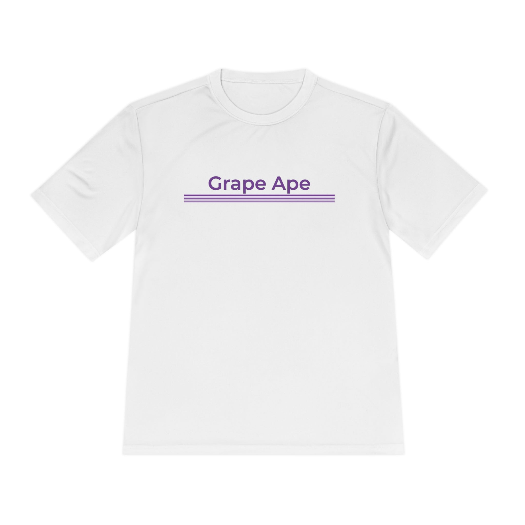 Unisex Moisture Wicking Tee - Grape Ape