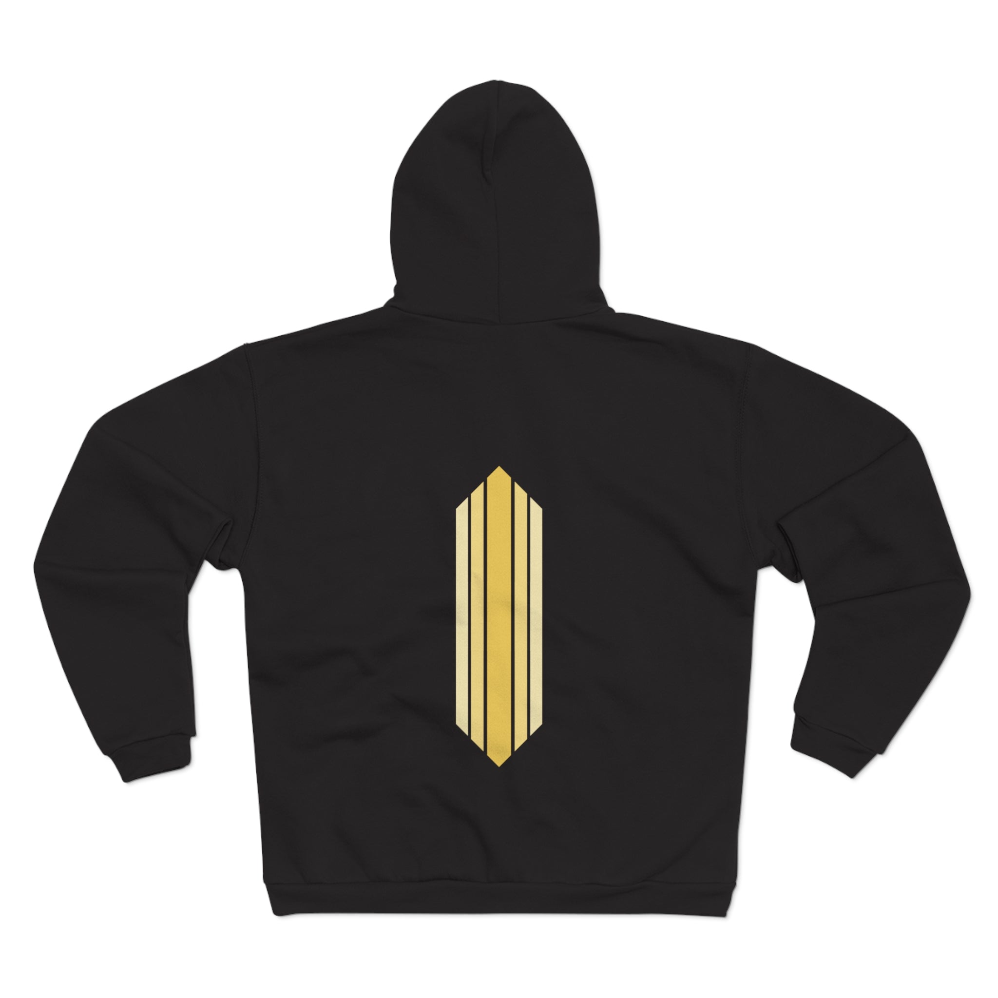 Unisex Hooded Zip Sweatshirt - Mimosa