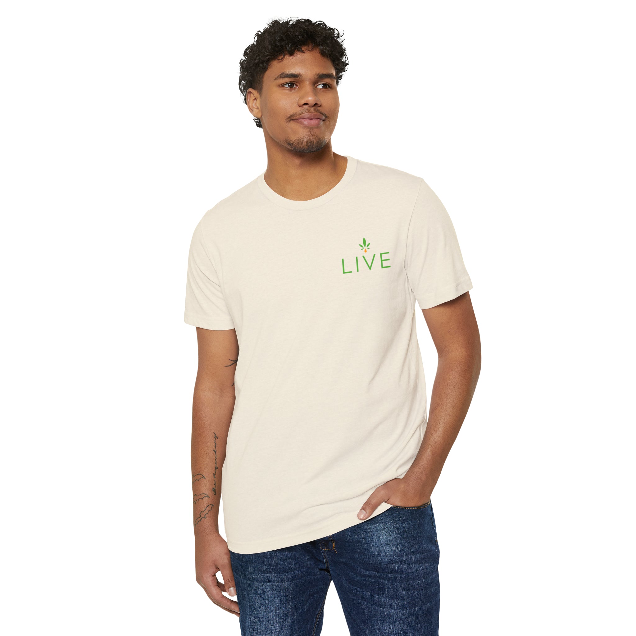 Unisex Organic T-Shirt - LIVE