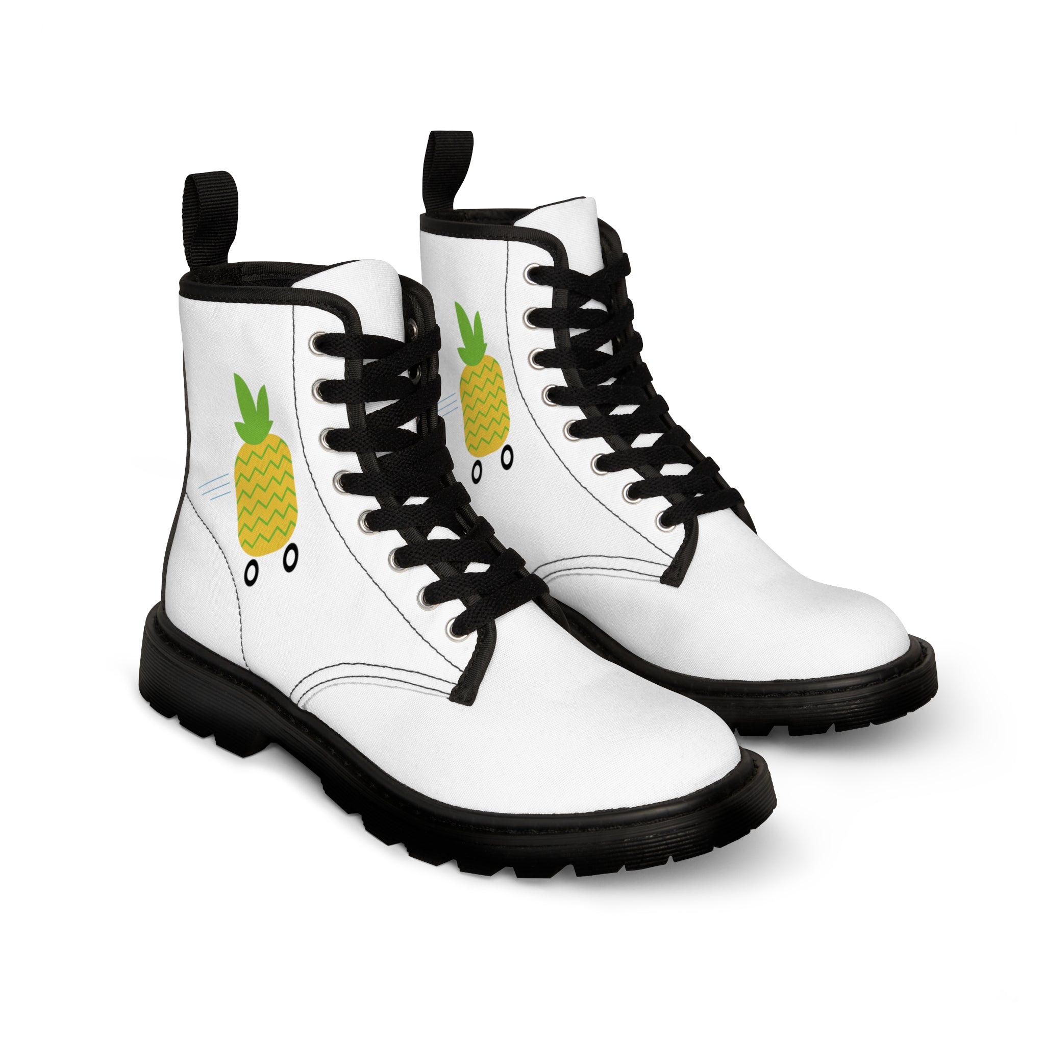 Men's Canvas Boots - Pineapple Express