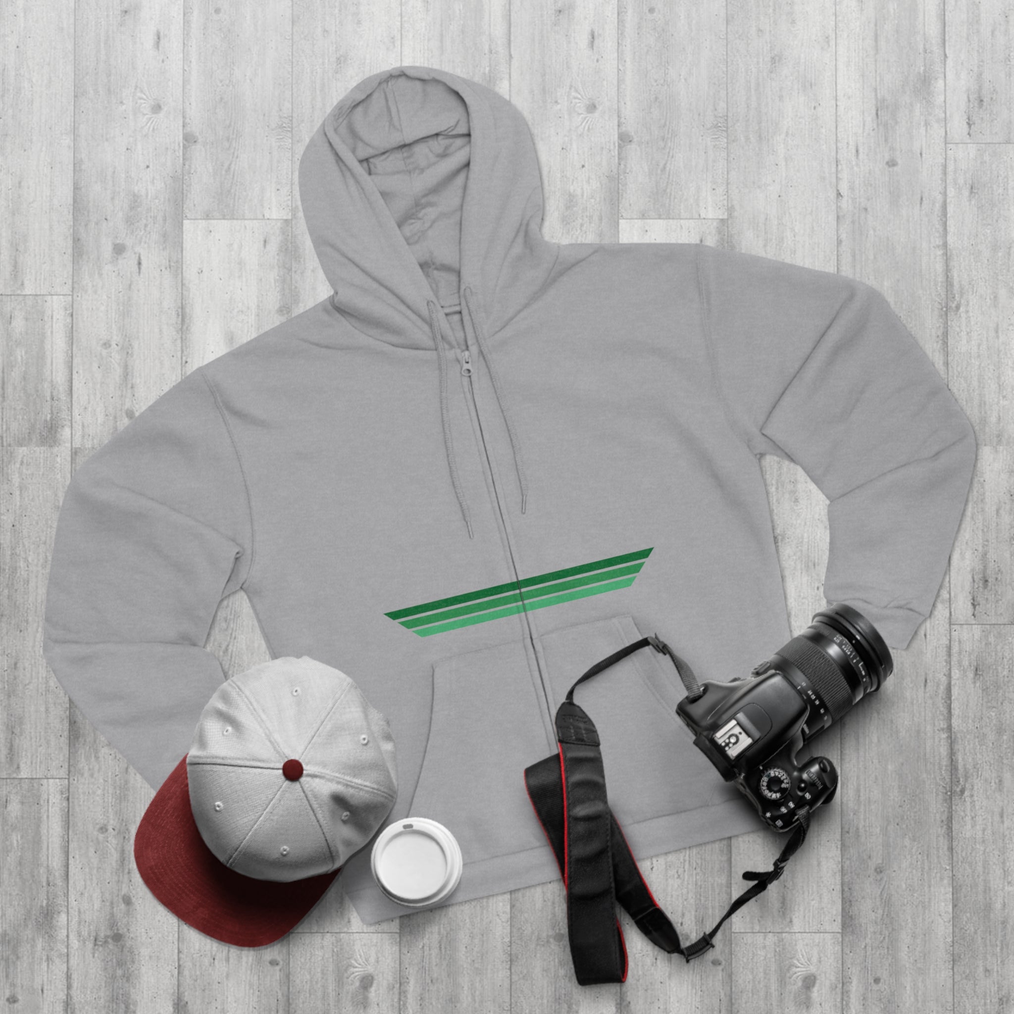 Unisex Hooded Zip Sweatshirt - OG Kush