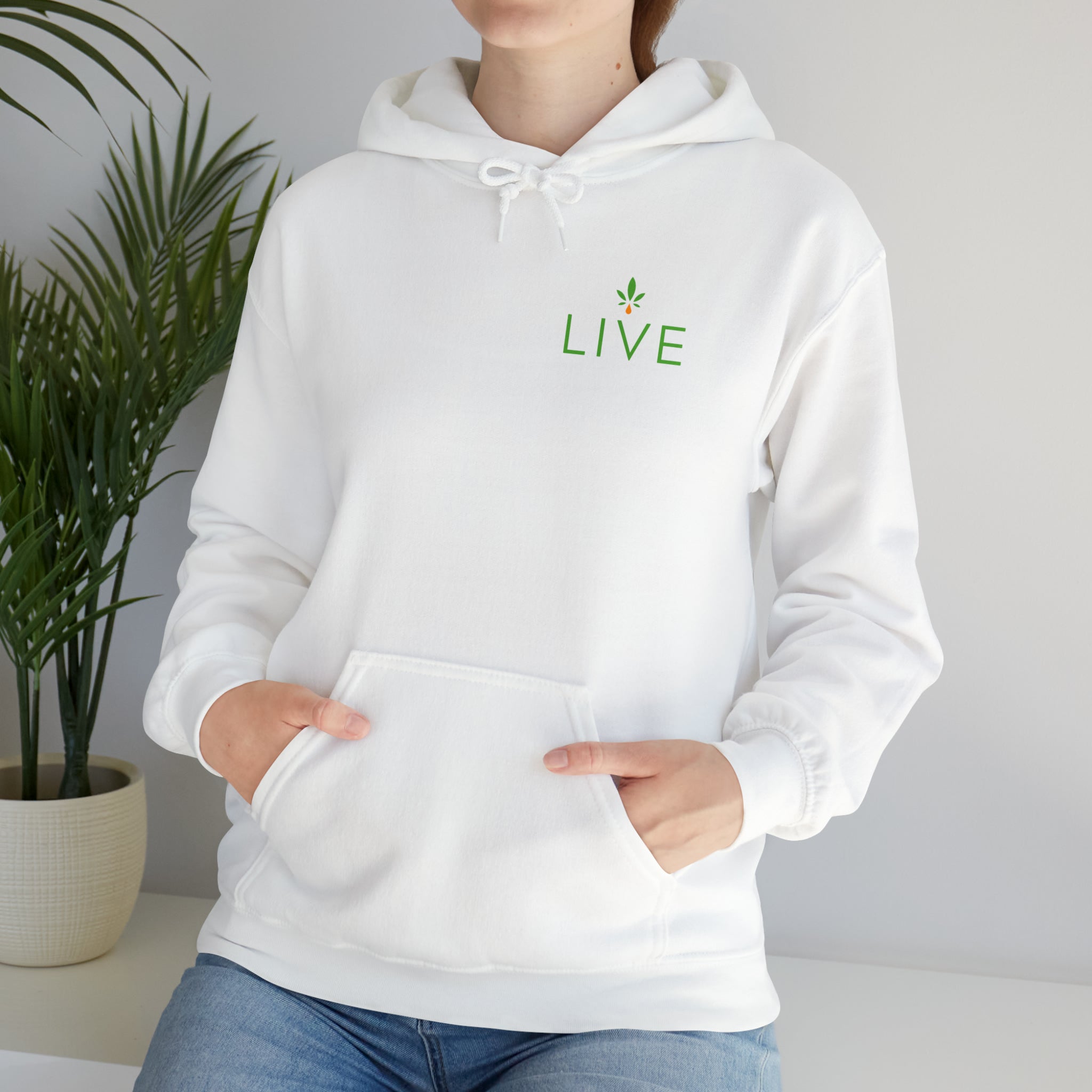 Unisex Hooded Sweatshirt - LIVE