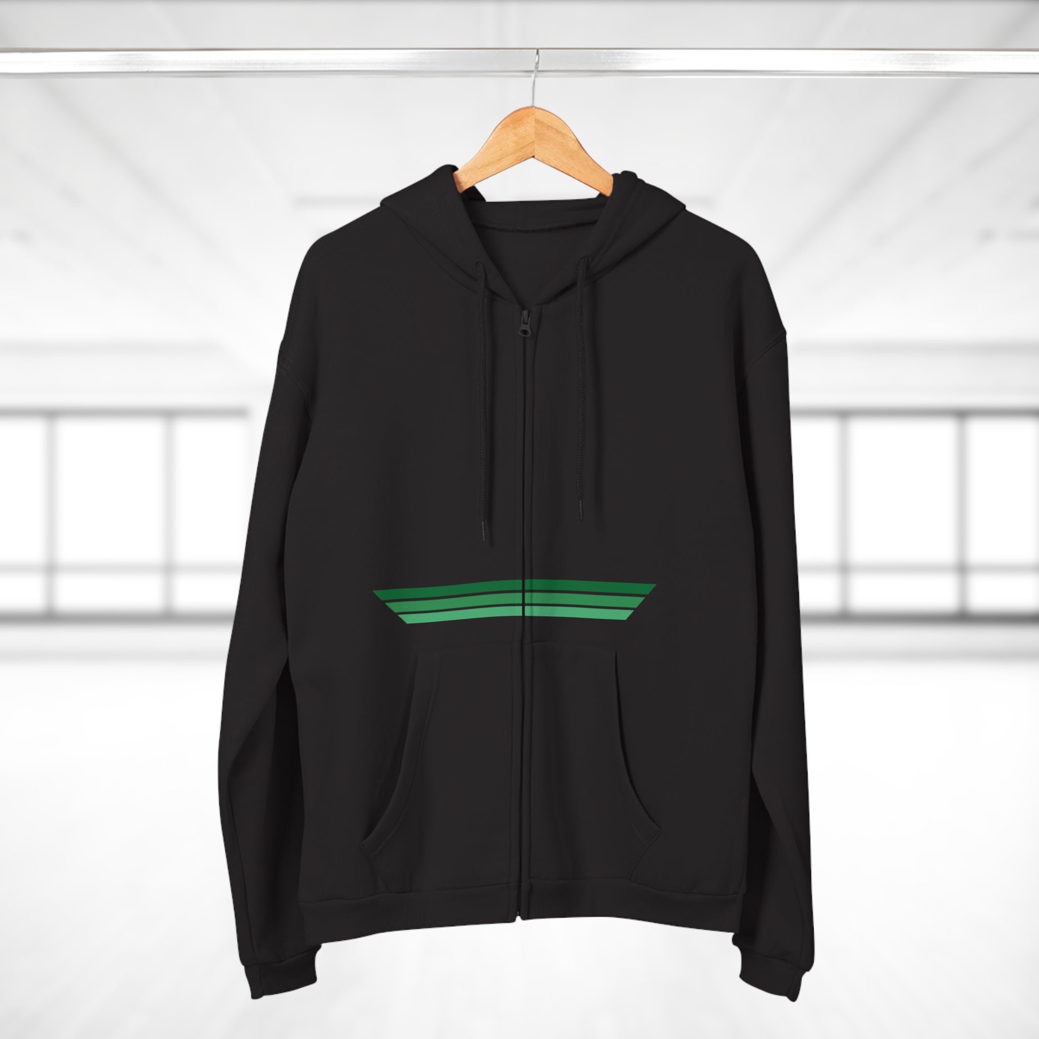 Unisex Hooded Zip Sweatshirt - OG Kush
