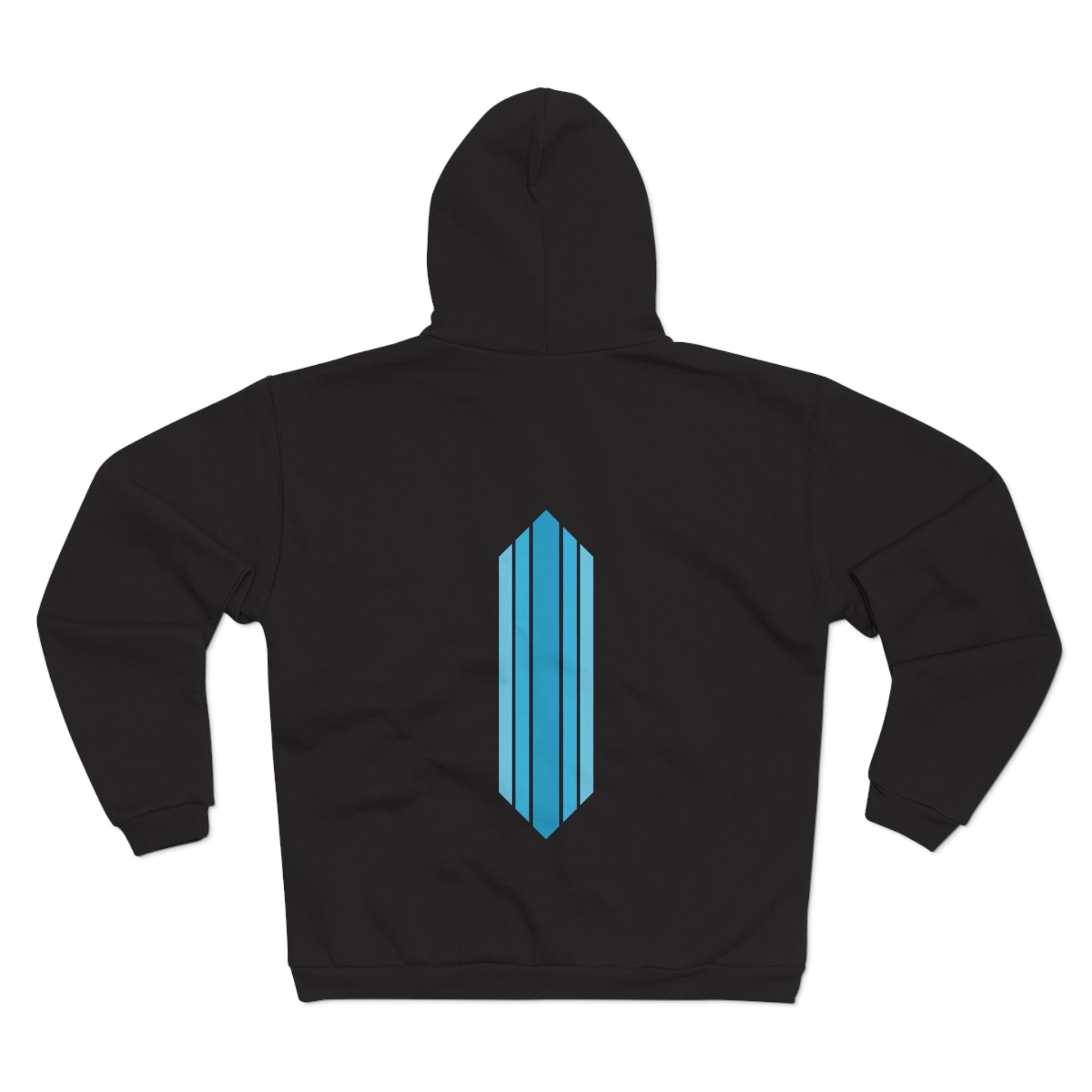 Unisex Hooded Zip Sweatshirt - Cotton Candy