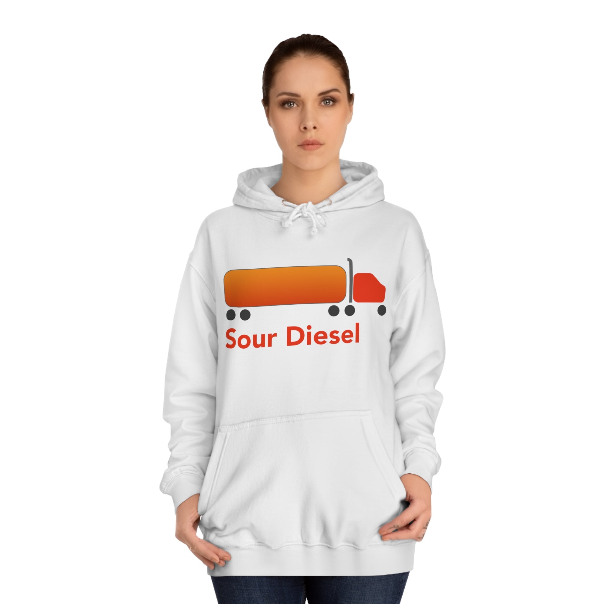 Unisex College Hoodie - Sour Diesel