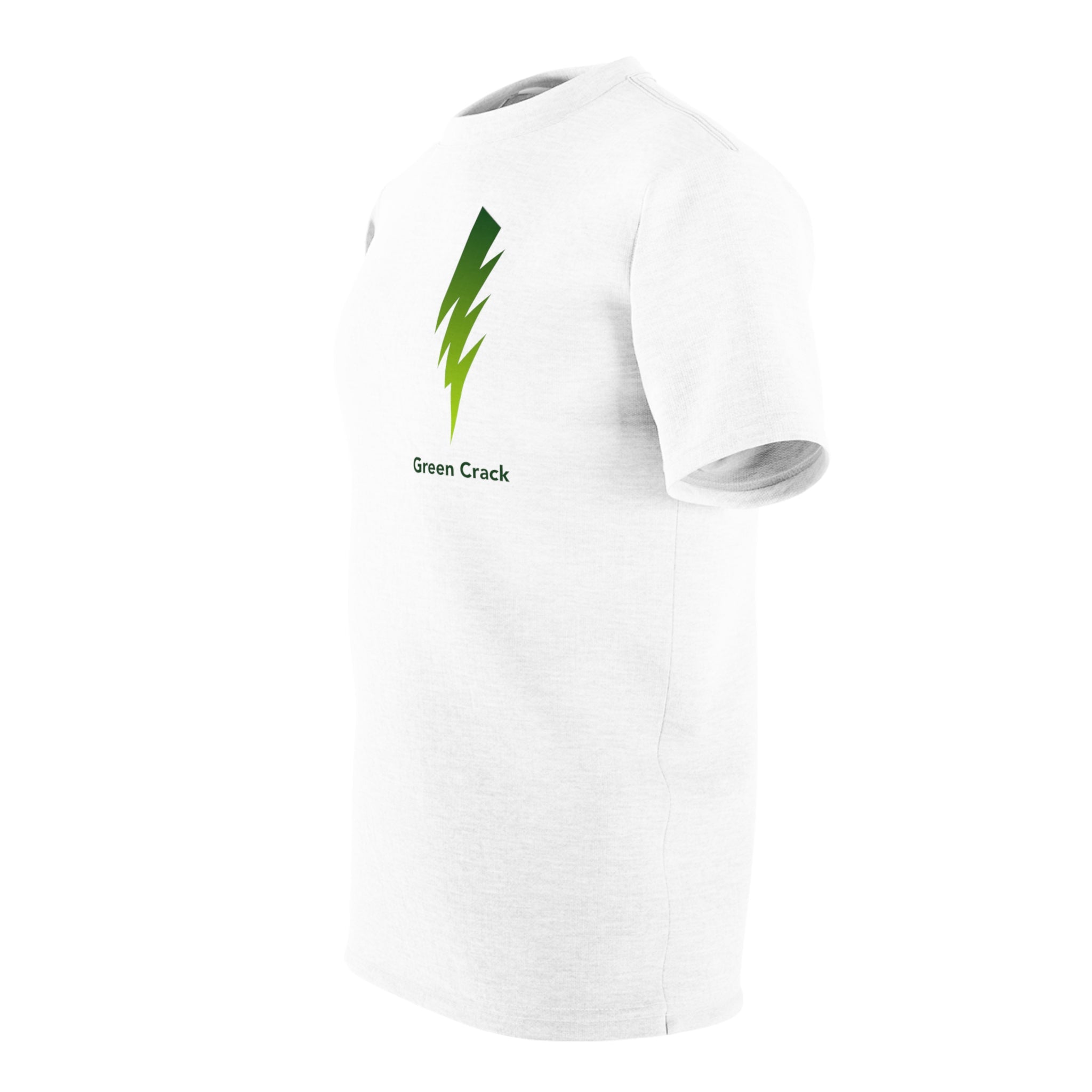Unisex Cut & Sew Tee - Green Crack