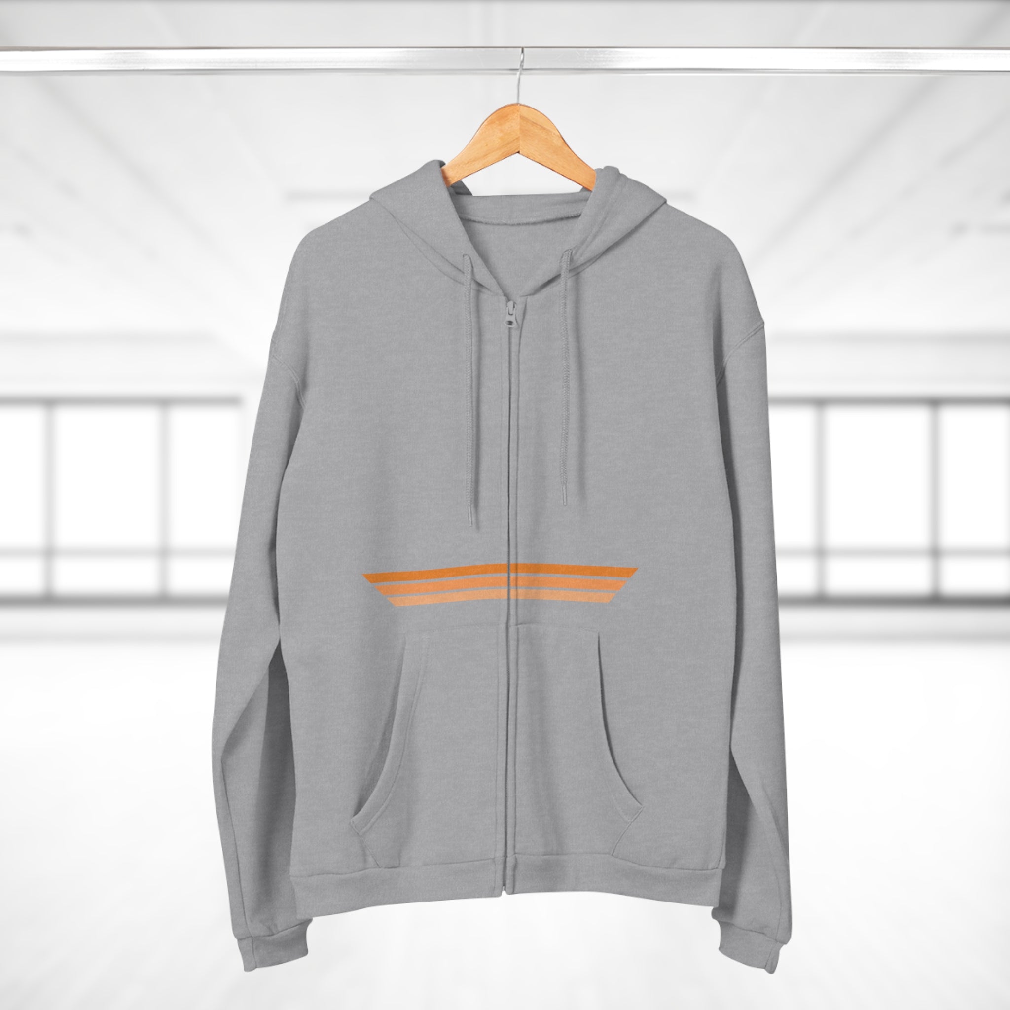 Unisex Hooded Zip Sweatshirt - GG4
