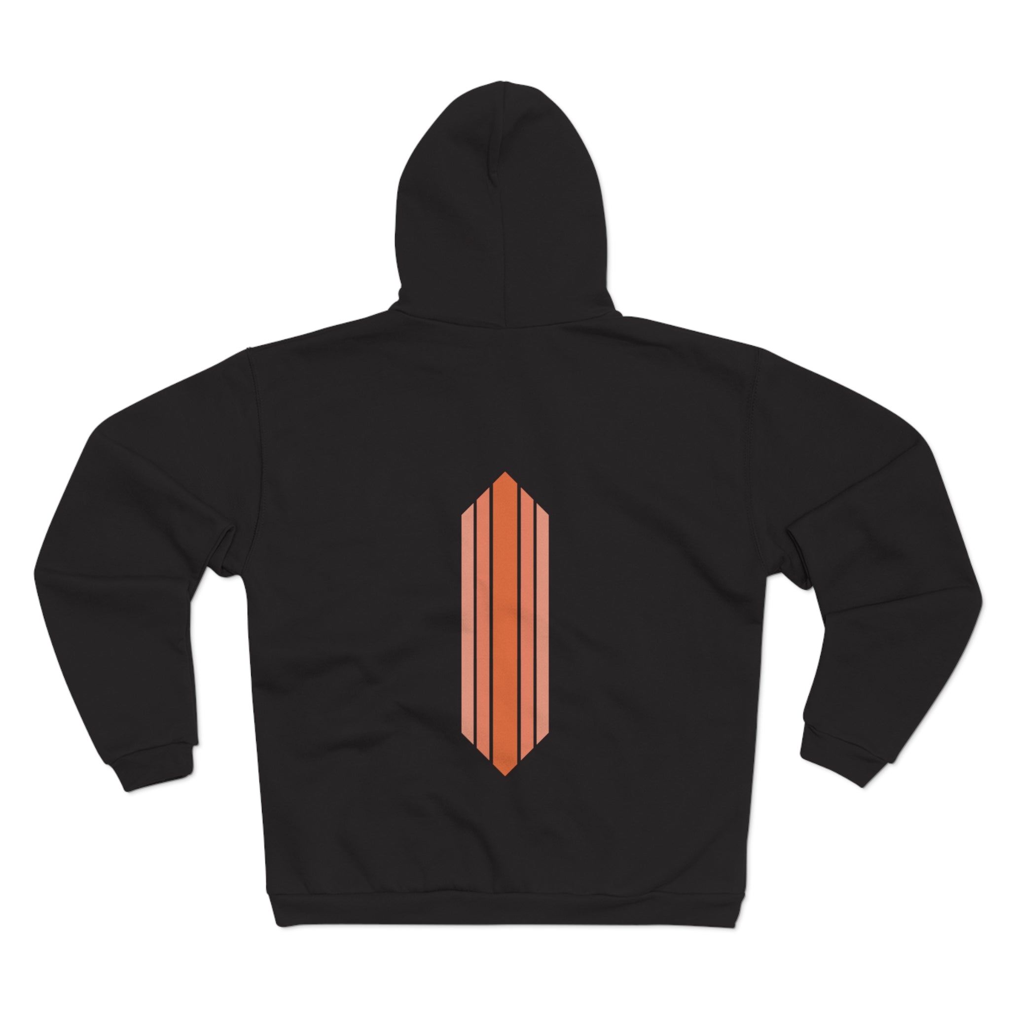 Unisex Hooded Zip Sweatshirt - Tangie