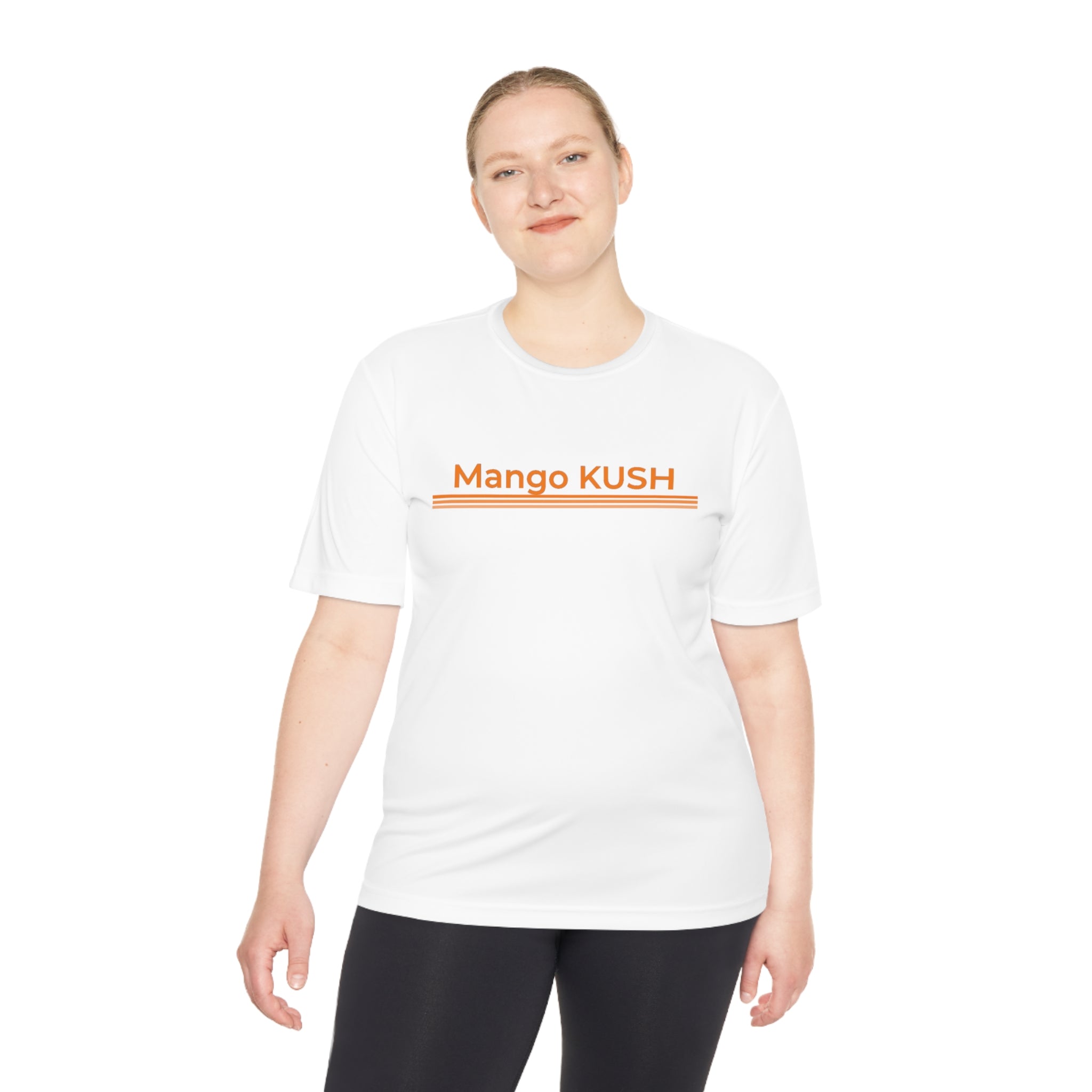 Unisex Moisture Wicking Tee - Mango KUSH